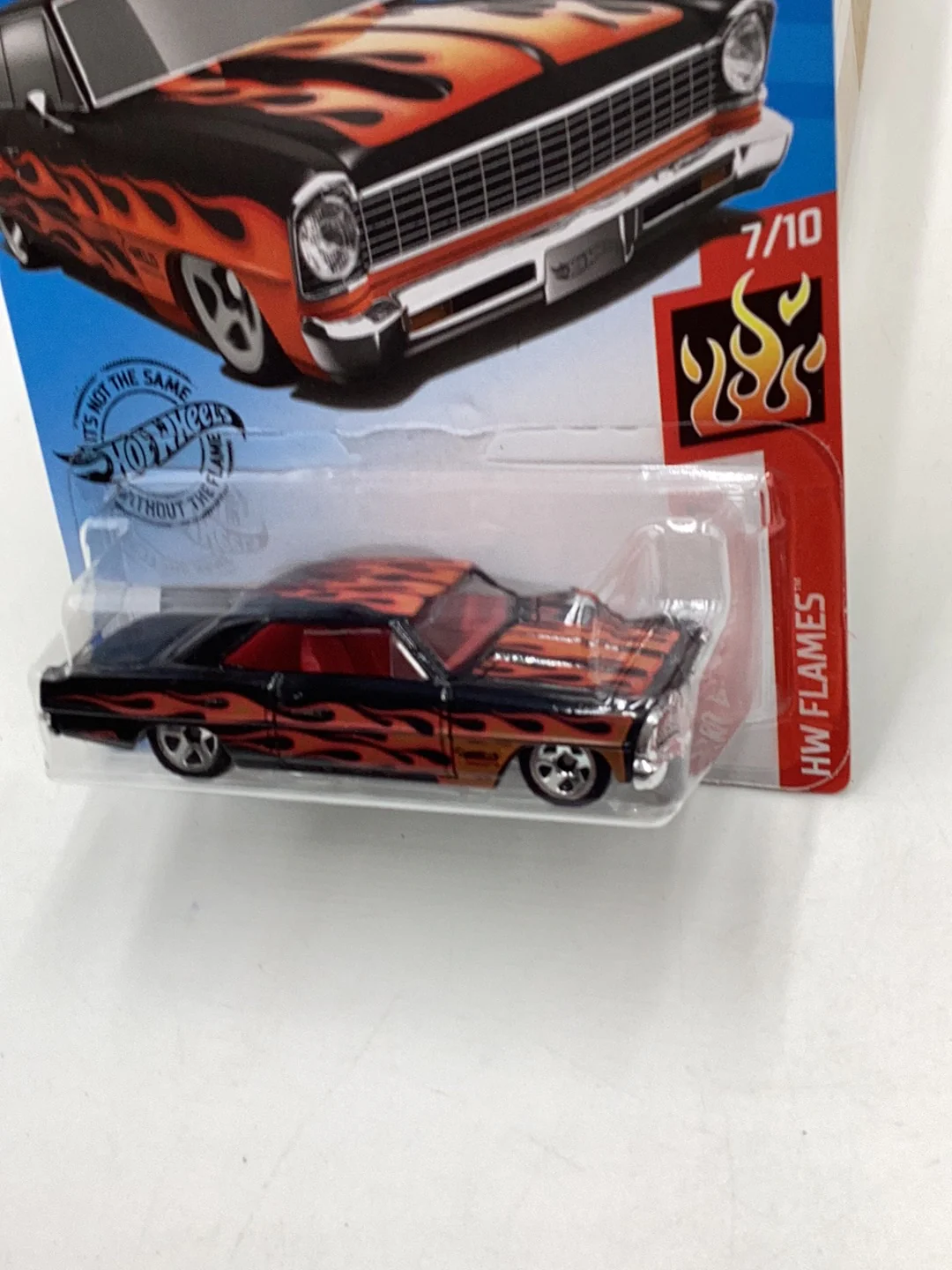 2019 Hot wheels #143 66 Chevy Nova 13H - Image 5