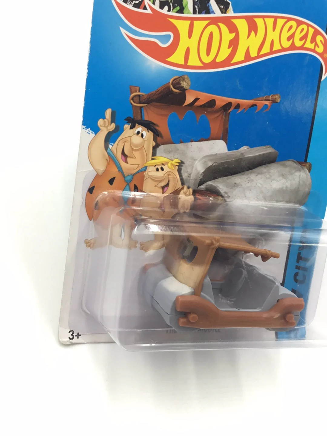2014 hot wheels #83The Flintstones Flintmobile U4 - Image 3