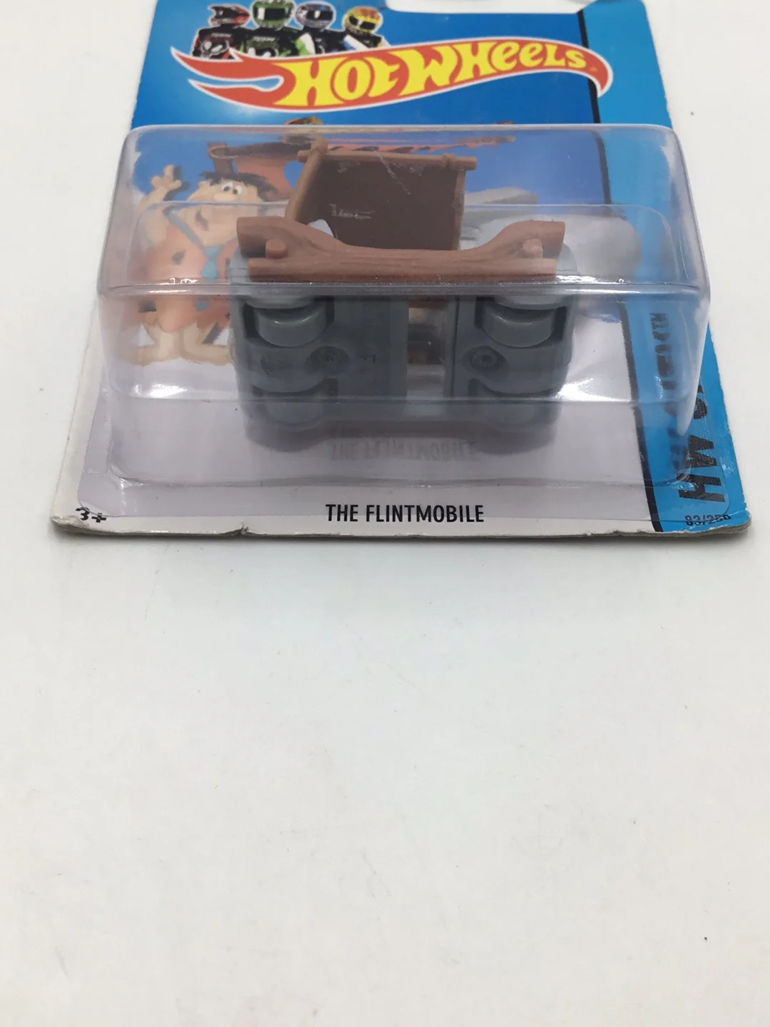 2014 hot wheels #83The Flintstones Flintmobile U4 - Image 6