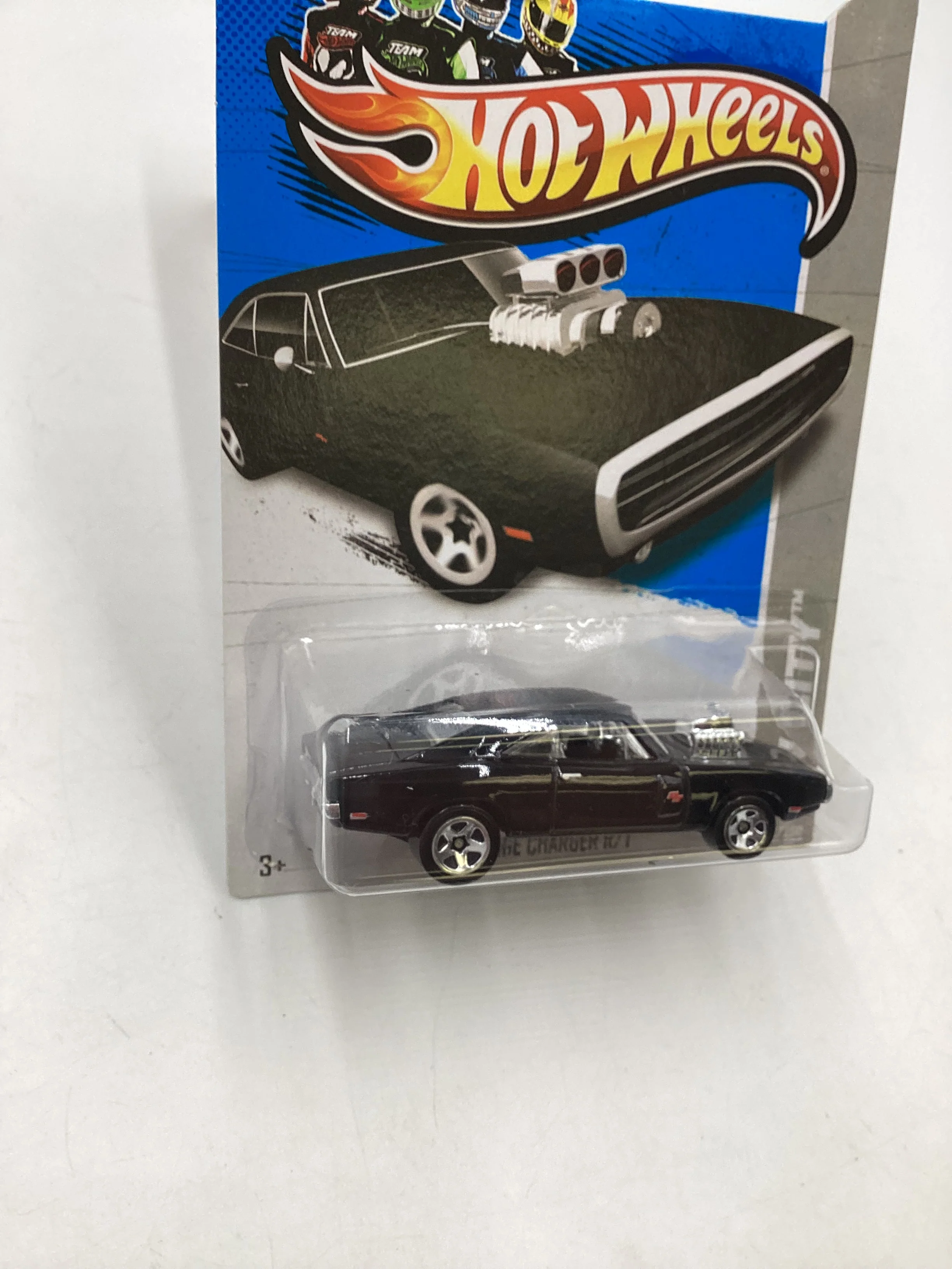 2013 Hot wheels HW City Fast and furious #3 70 Dodge Charger R/T * Card Damage* 74E - Image 6