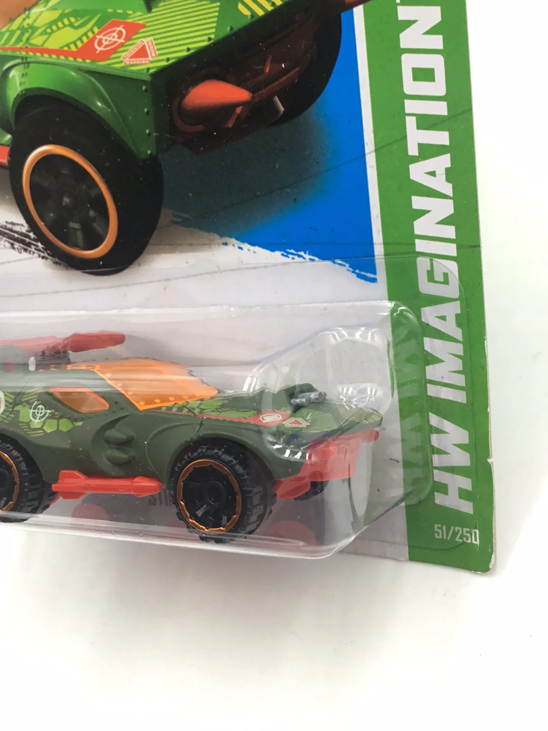 2013 Hot Wheels Imagination Sting Rod II Treasure Hunt 69H - Image 4