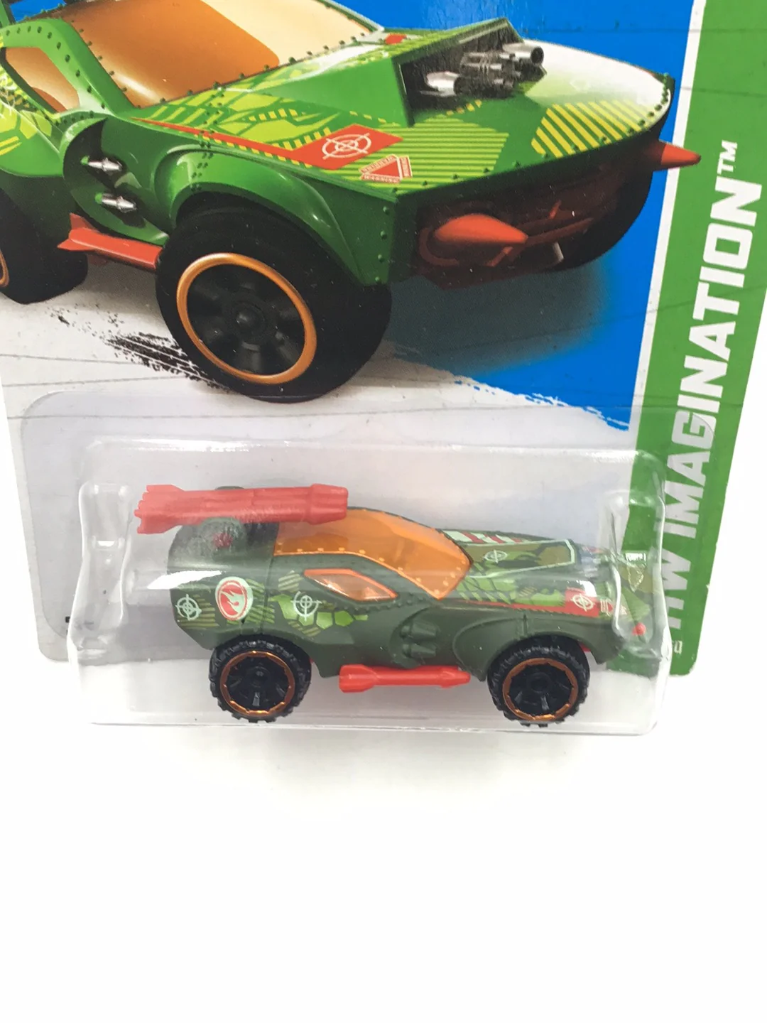 2013 Hot Wheels Imagination Sting Rod II Treasure Hunt 69H - Image 5