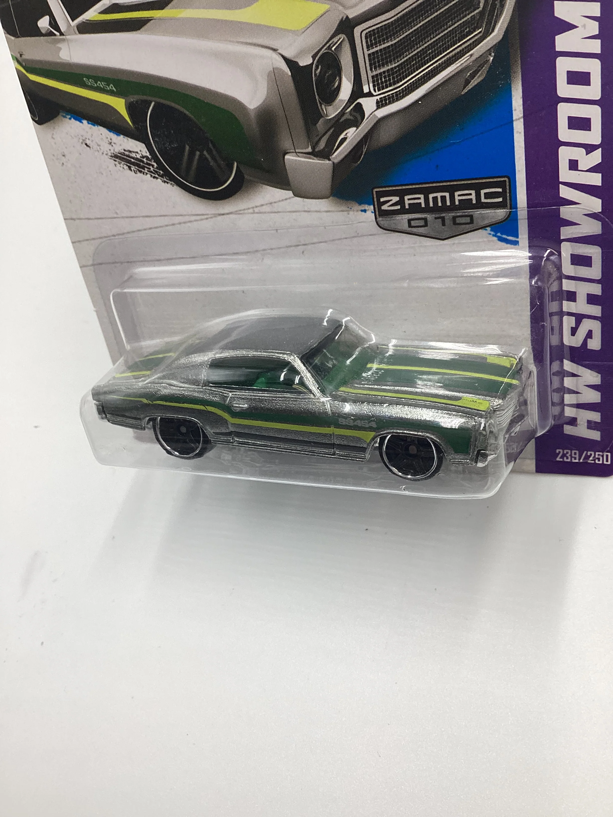 2013 Hot Wheels Zamac 010 #239 70 Monte Carlo 143H - Image 4
