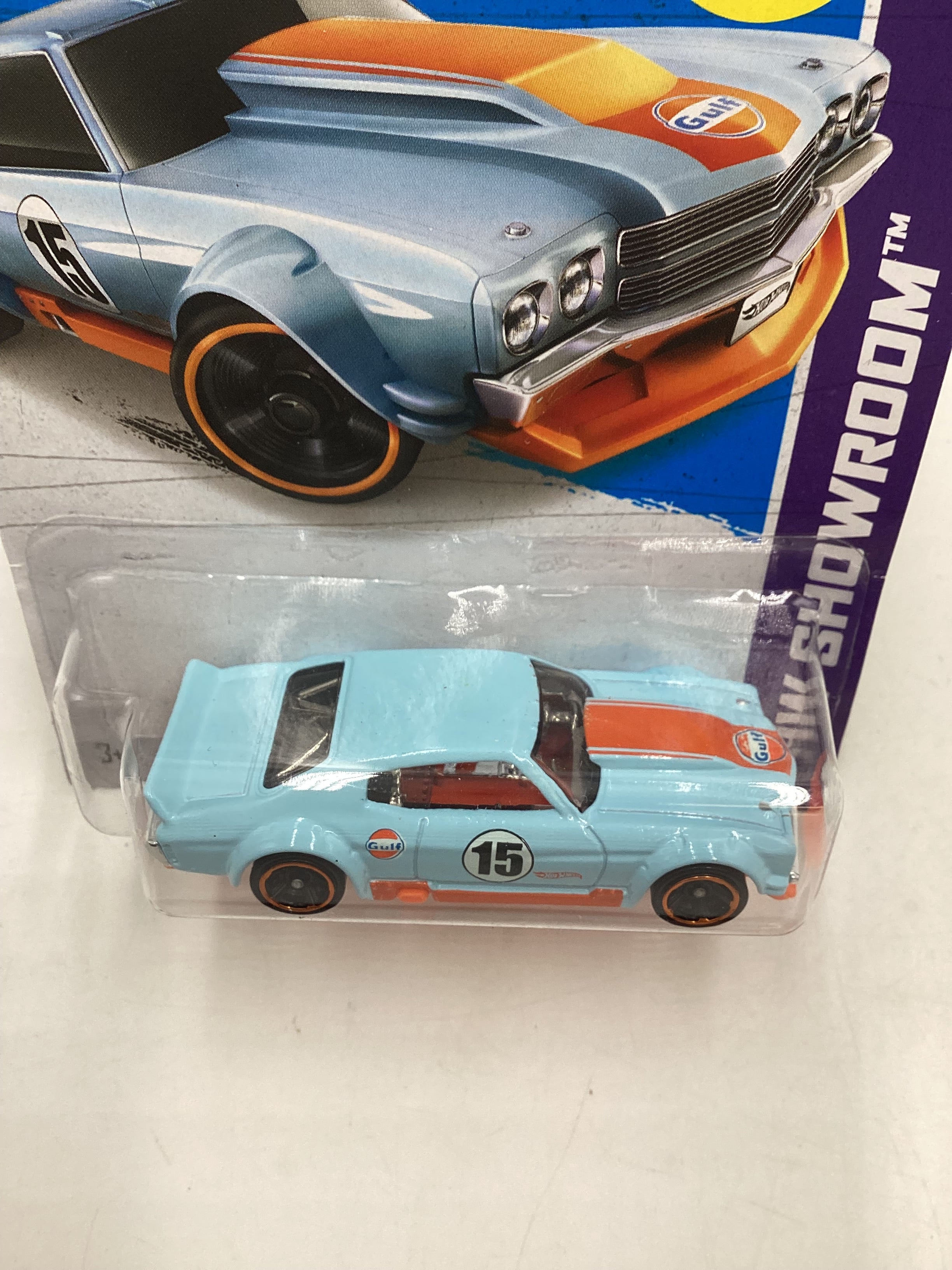 2013 HW Showroom #250 70 Chevy Chevelle SS Gulf - Image 6