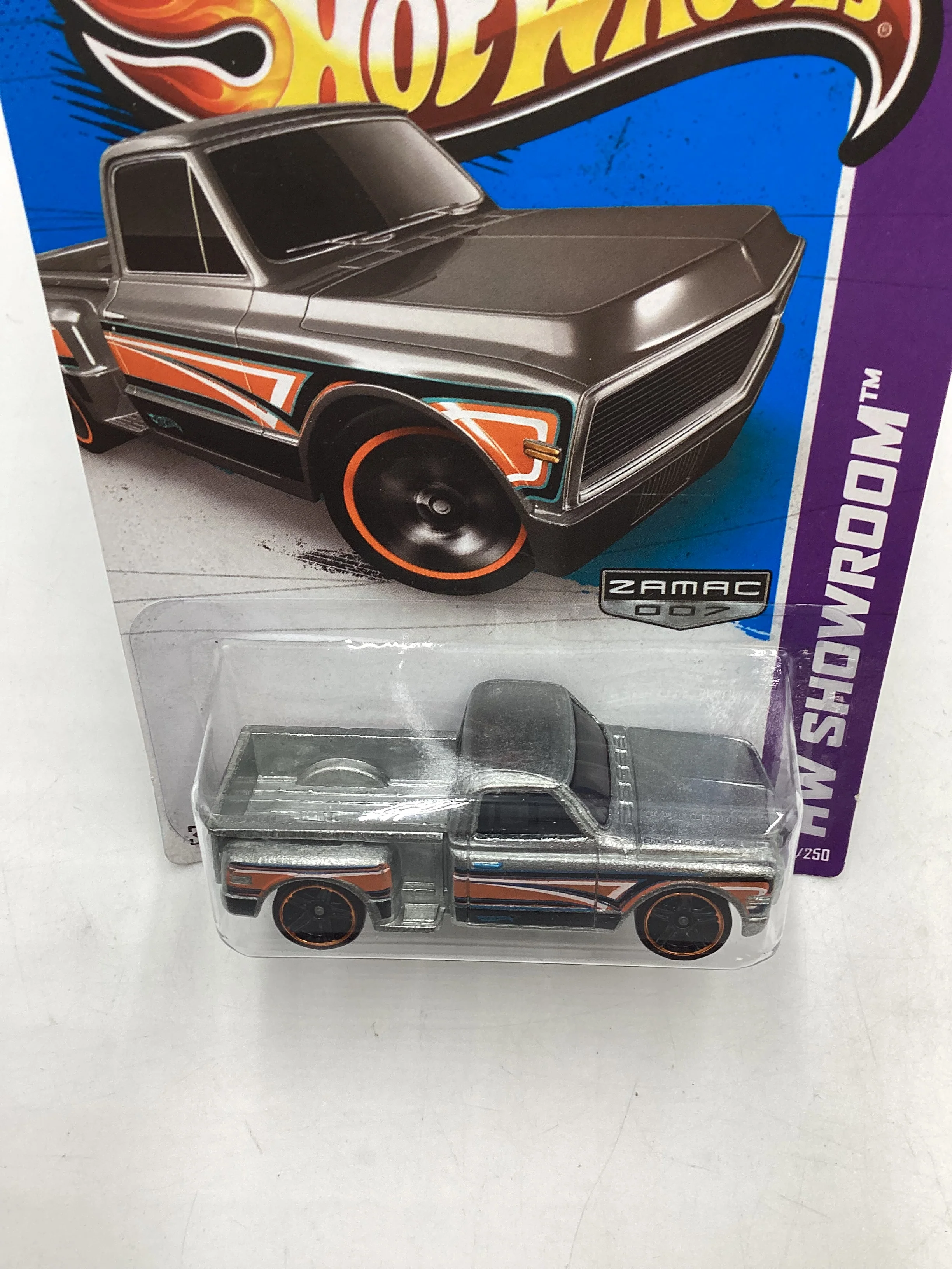 2013 HW Showroom Zamac 007 #161 Custom 69 Chevy Pickup 146A - Image 6