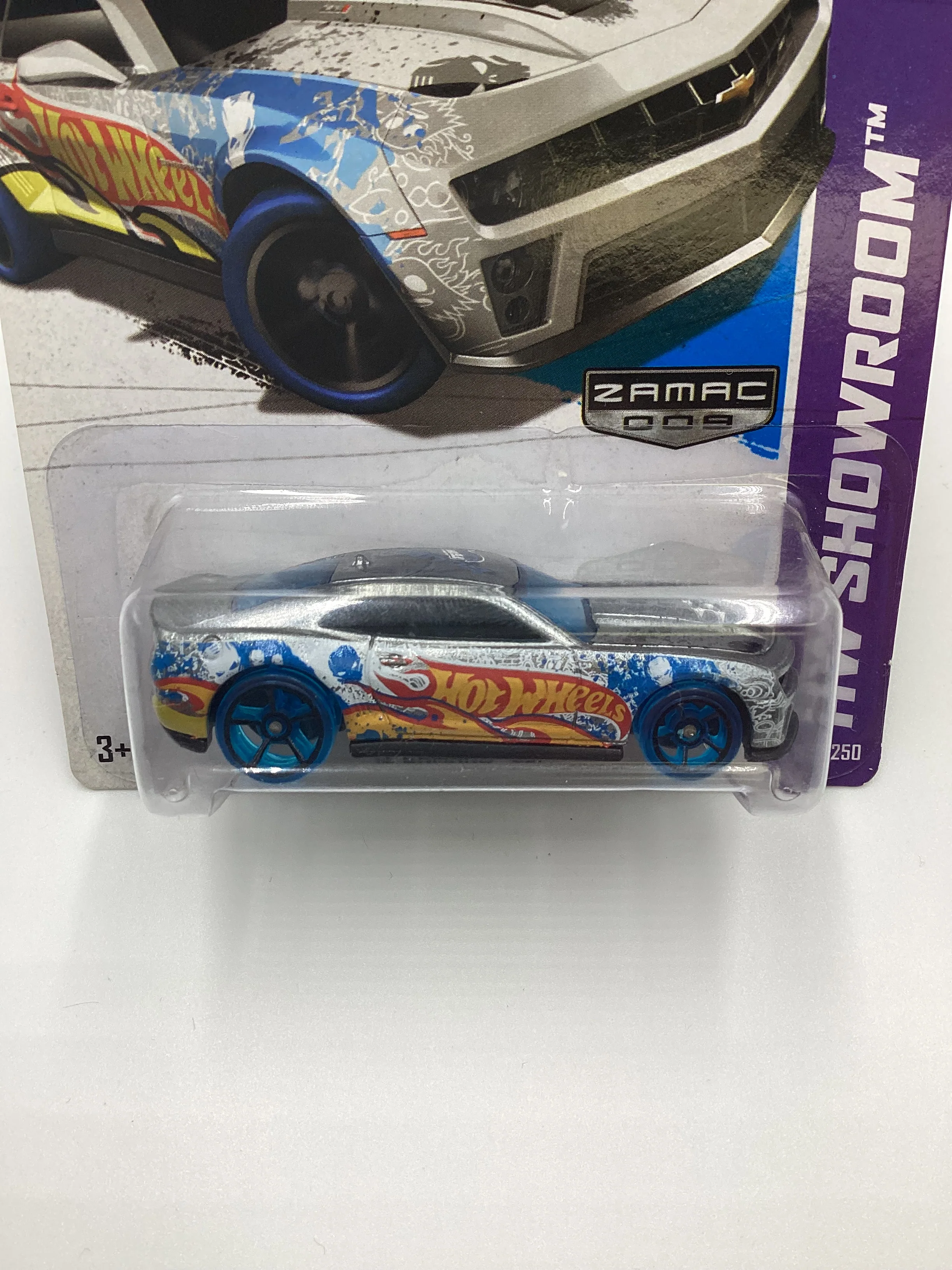2013 HW Showroom Zamac 009 #192 12 Camaro ZL1 143G - Image 3
