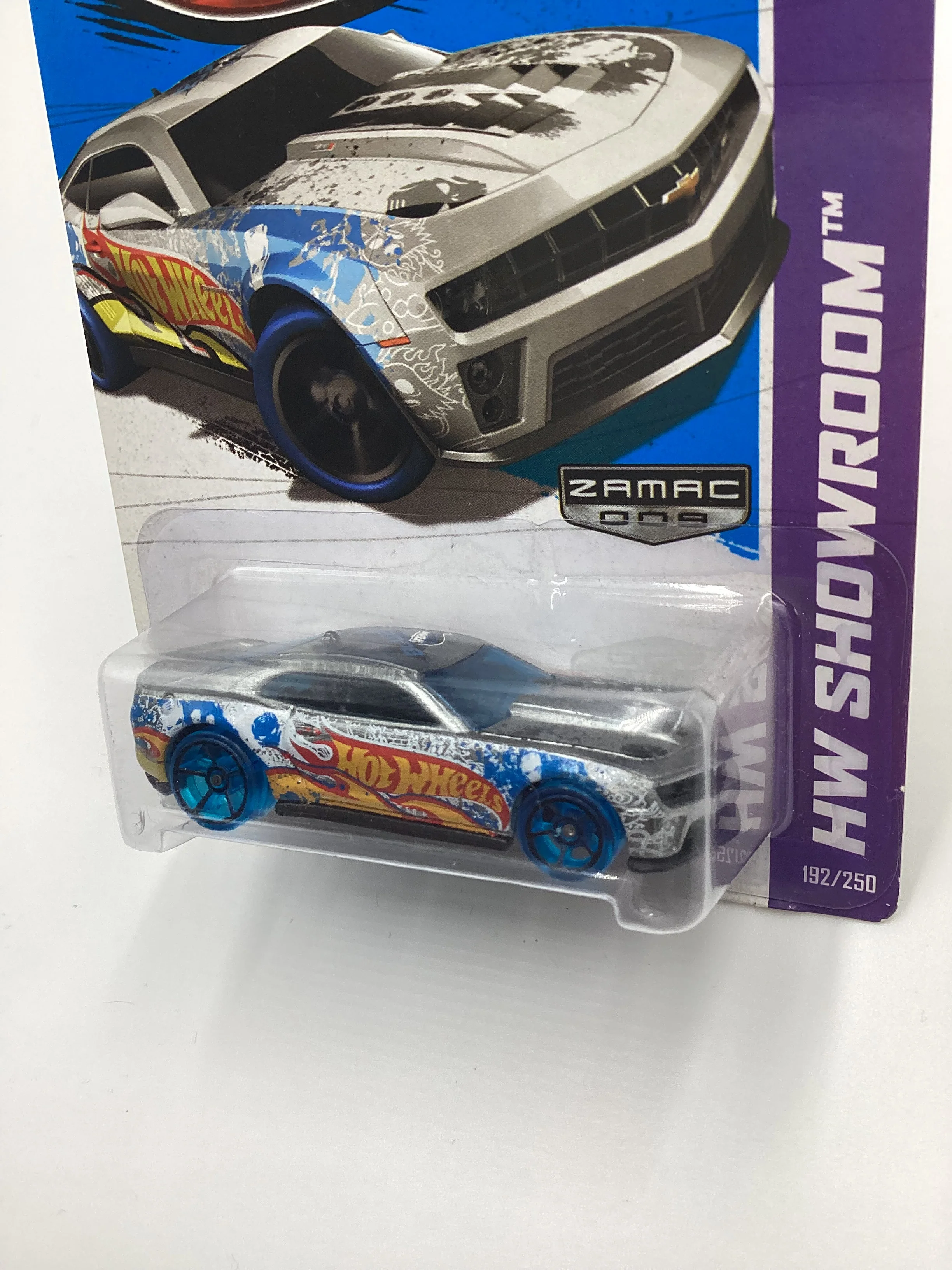 2013 HW Showroom Zamac 009 #192 12 Camaro ZL1 143G - Image 4