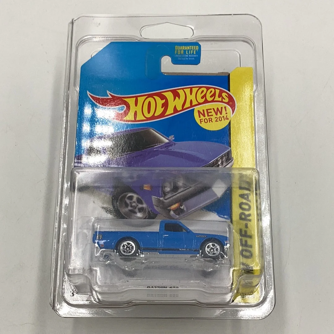 2014 Hot Wheels #139 Datsun 620 #139 blue K-Days W/Protector - Image 8
