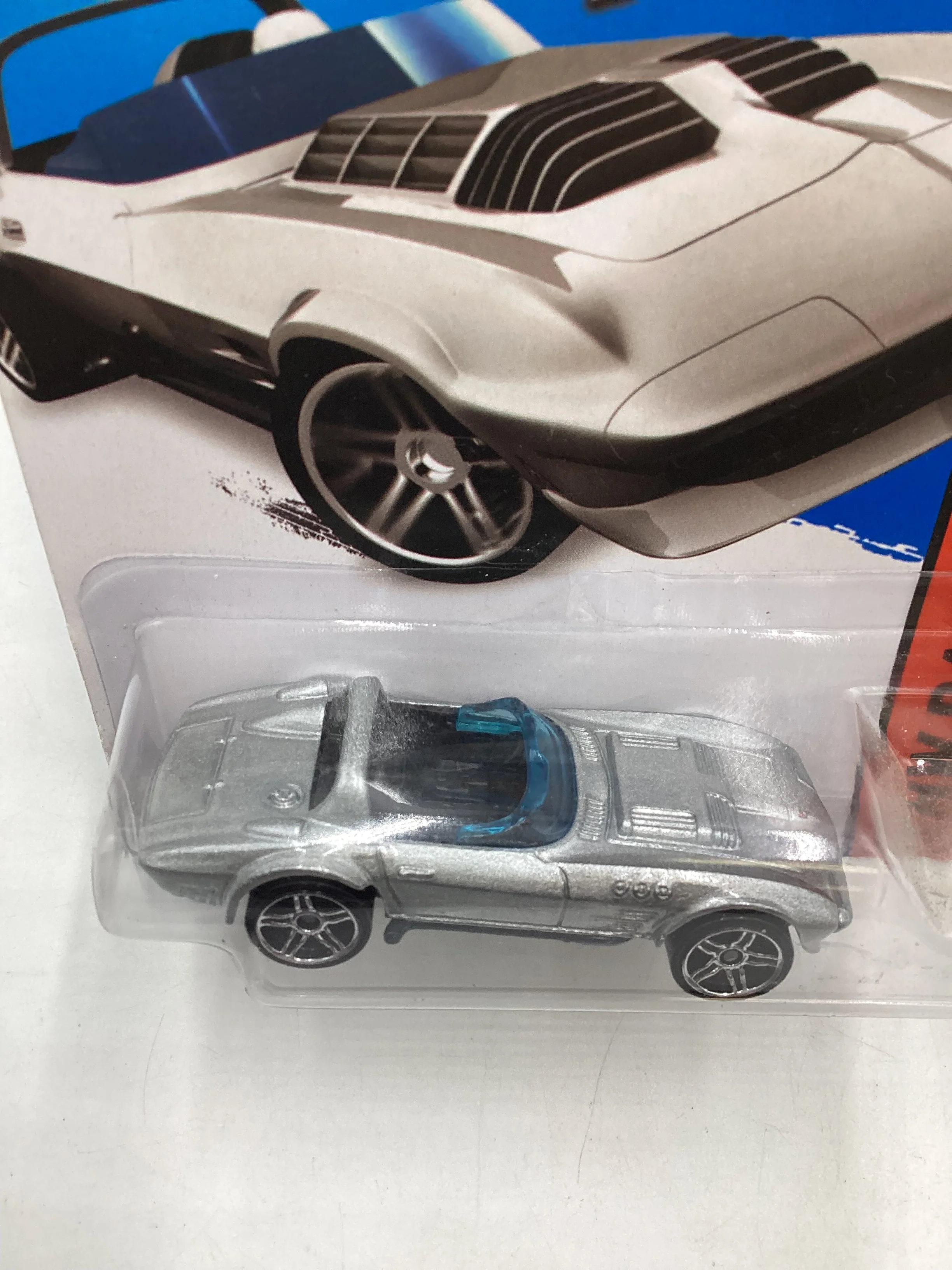2014 Hot Wheels #179 Fast and Furious Corvette Grand Sport Roadster 73E - Image 6