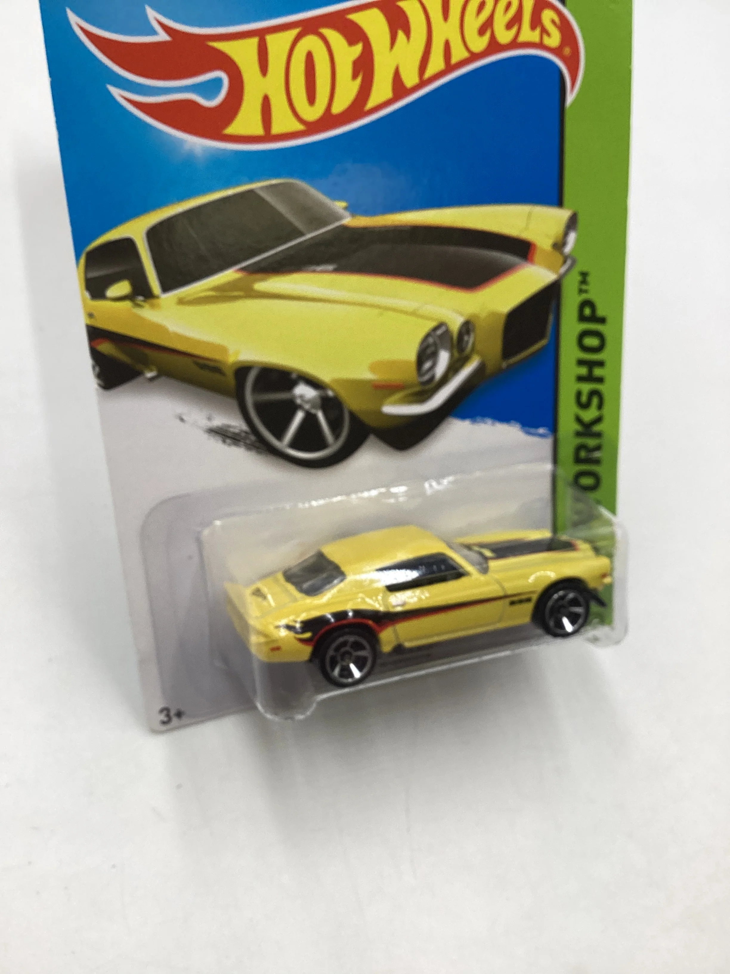 2014 Hot Wheels #231 Yellow 70 Camaro 2H - Image 5
