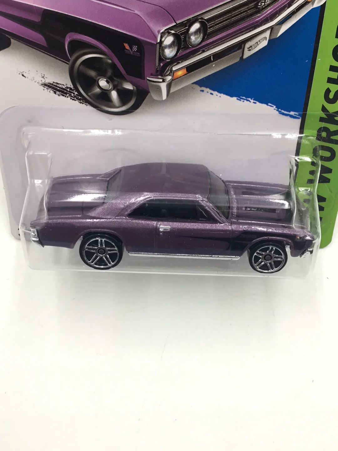 2014 hot wheels #232 67 Chevelle SS 396 W2 - Image 5