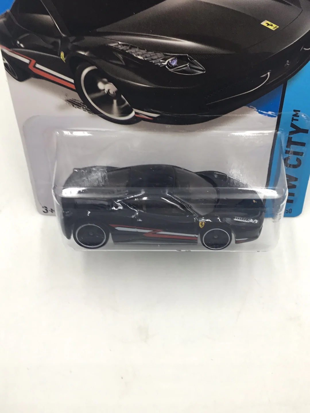2014 hot wheels #35 Ferrari 458 Italia SS4 - Image 5