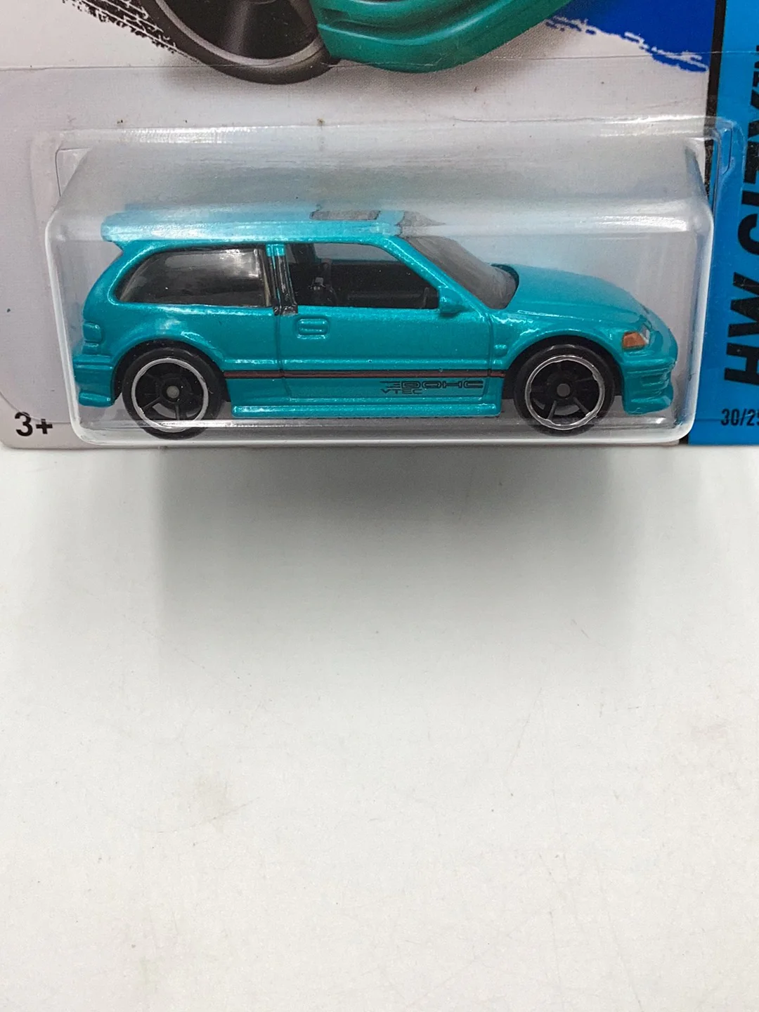2014 hot wheels 90 Honda Civic EF With protector - Image 2