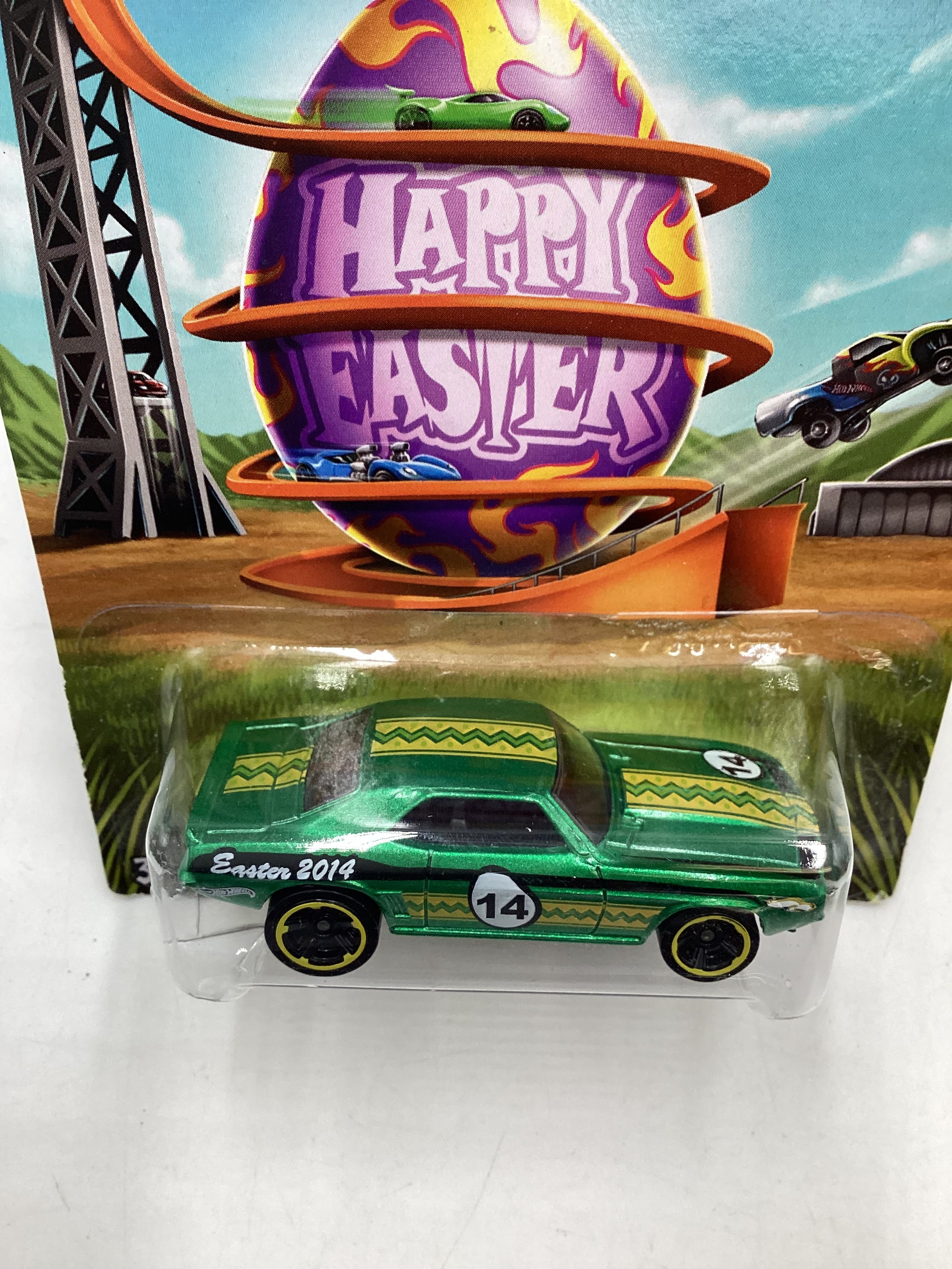 2014 Hot Wheels Happy Easter 1/8 69 Camaro 152H - Image 6
