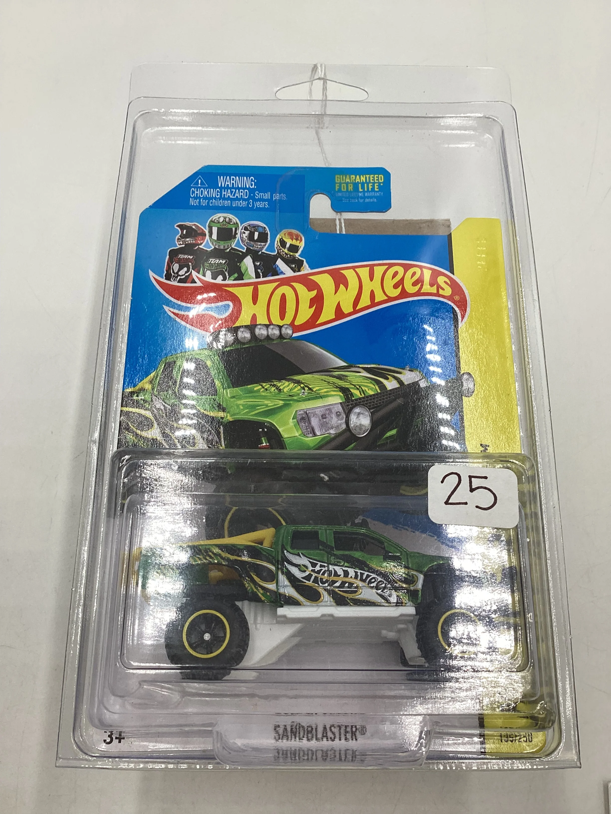 2014 Hot Wheels Super Treasure Hunt Sandblaster W/Protector - Image 8