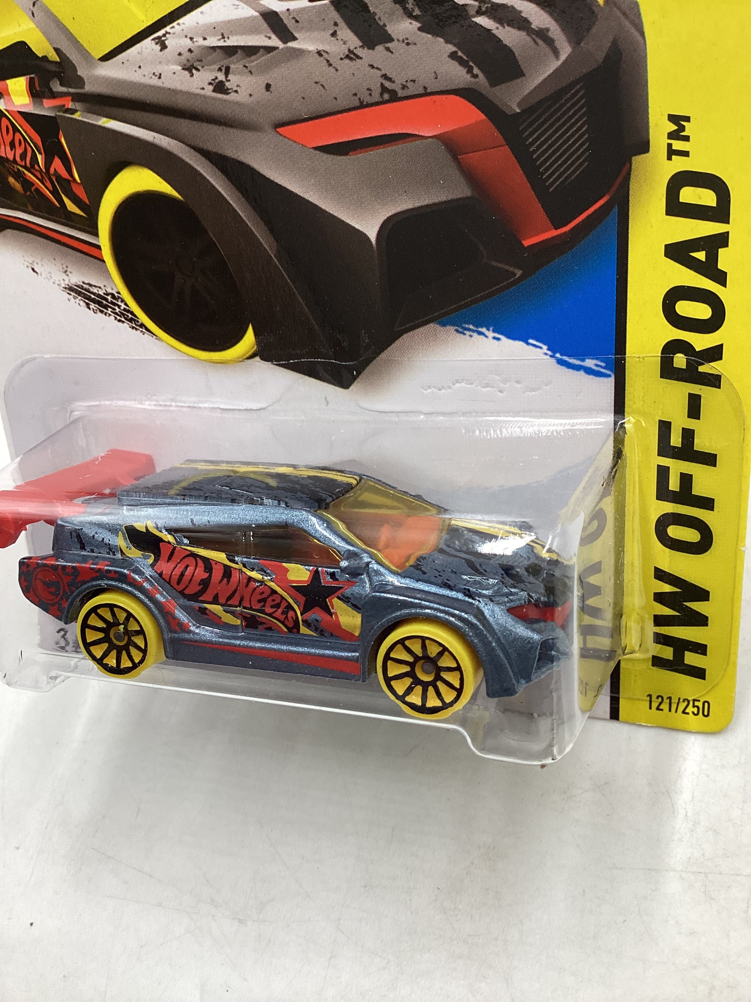 2014 Hot Wheels Treasure Hunt #121 Loop Coupe Gray 276G - Image 4