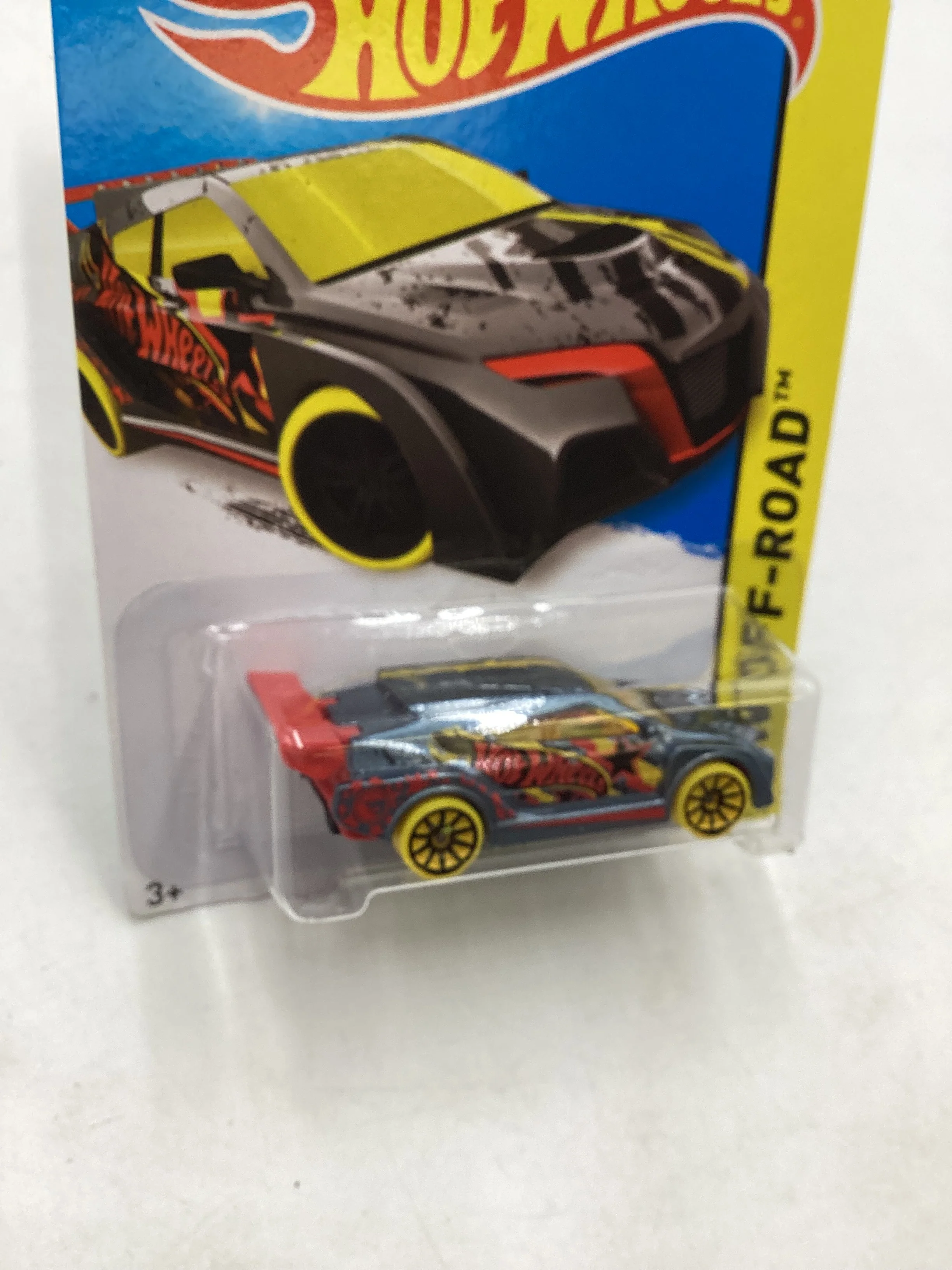 2014 Hot Wheels Treasure Hunt #121 Loop Coupe Gray 276G - Image 5