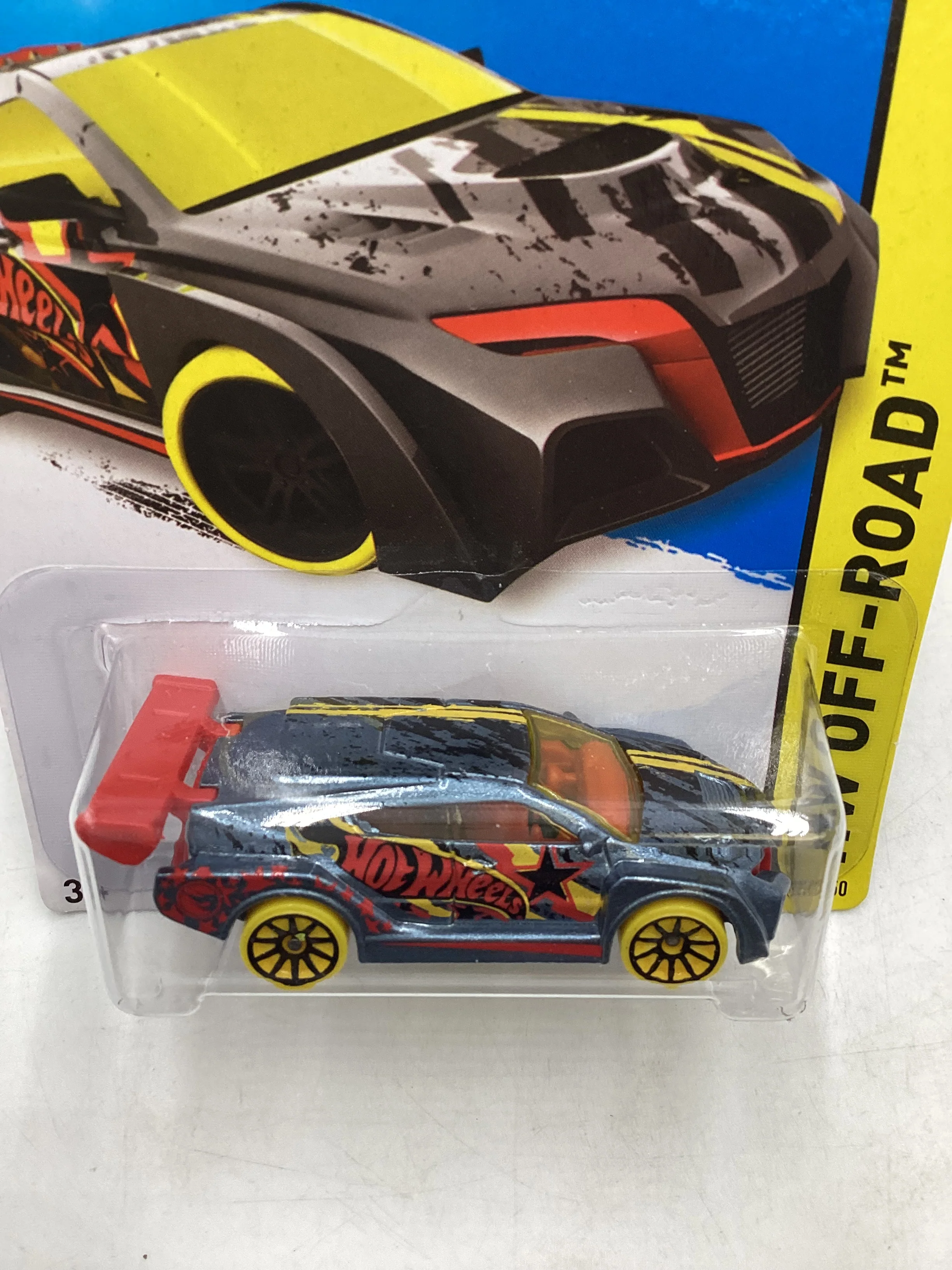 2014 Hot Wheels Treasure Hunt #121 Loop Coupe Gray 276G - Image 6