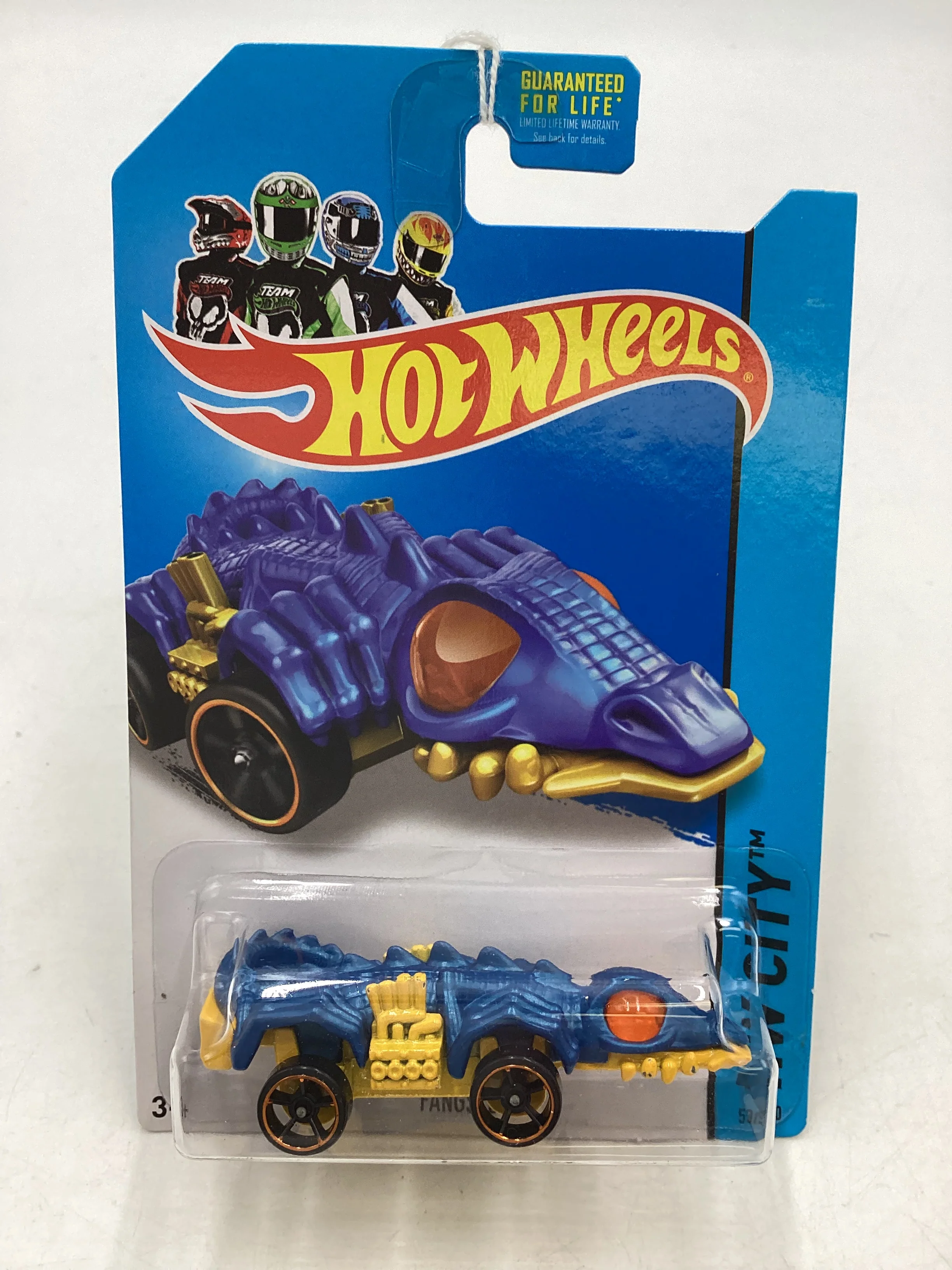 2014 Hot Wheels Treasure Hunt #53 Fangster Blue non smoked wheels 277A
