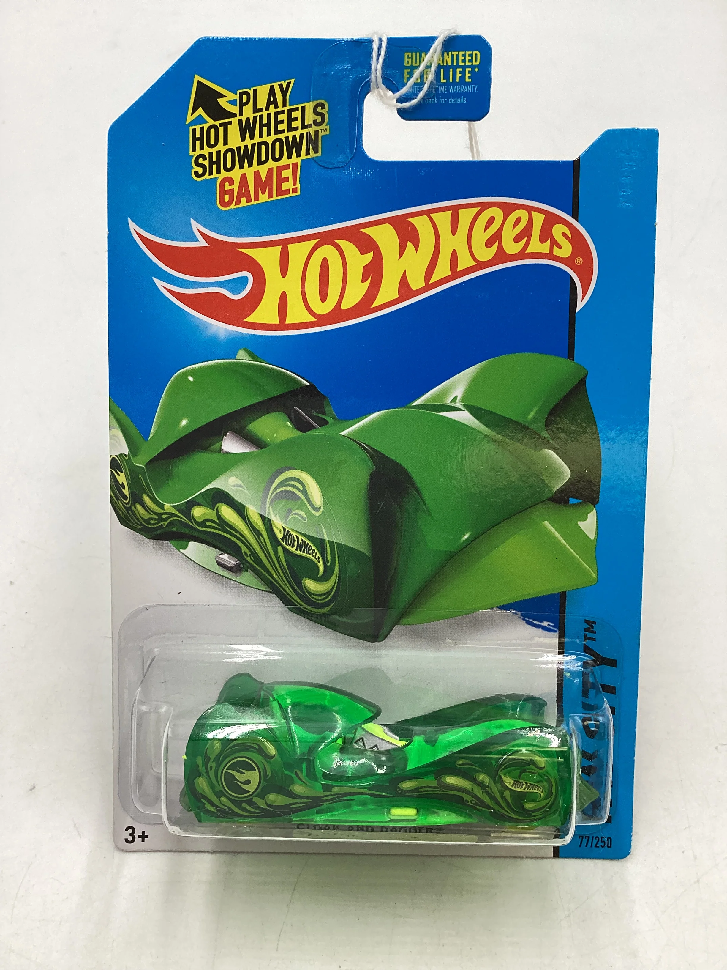 2014 Hot Wheels Treasure Hunt #77 Cloak and Dagger Green 277N - Image 2