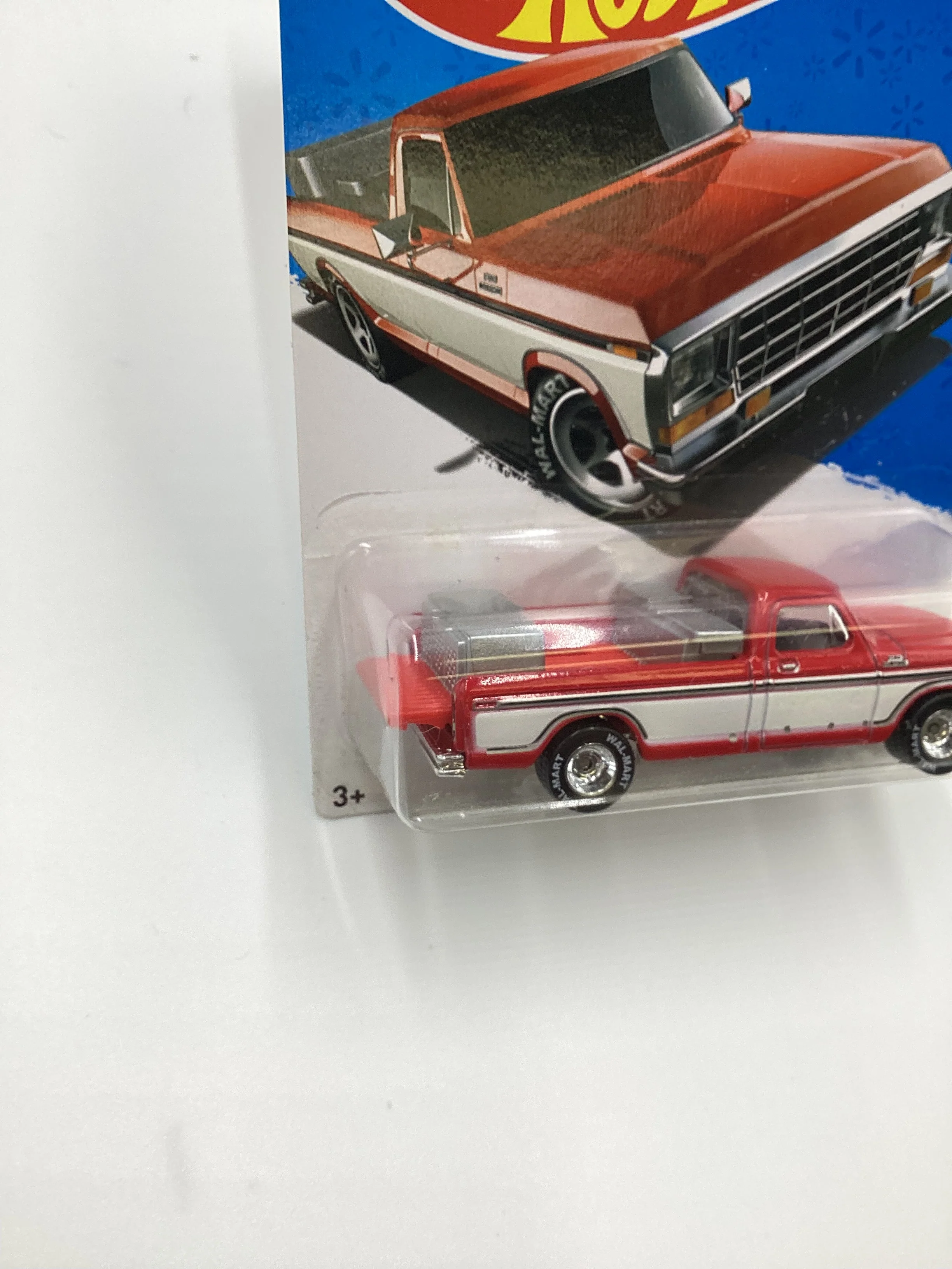 2014 Hot Wheels Walmart Exclusive Sam Walton‘s 1979 Ford F-150 Truck Red see last pic 238A - Image 5