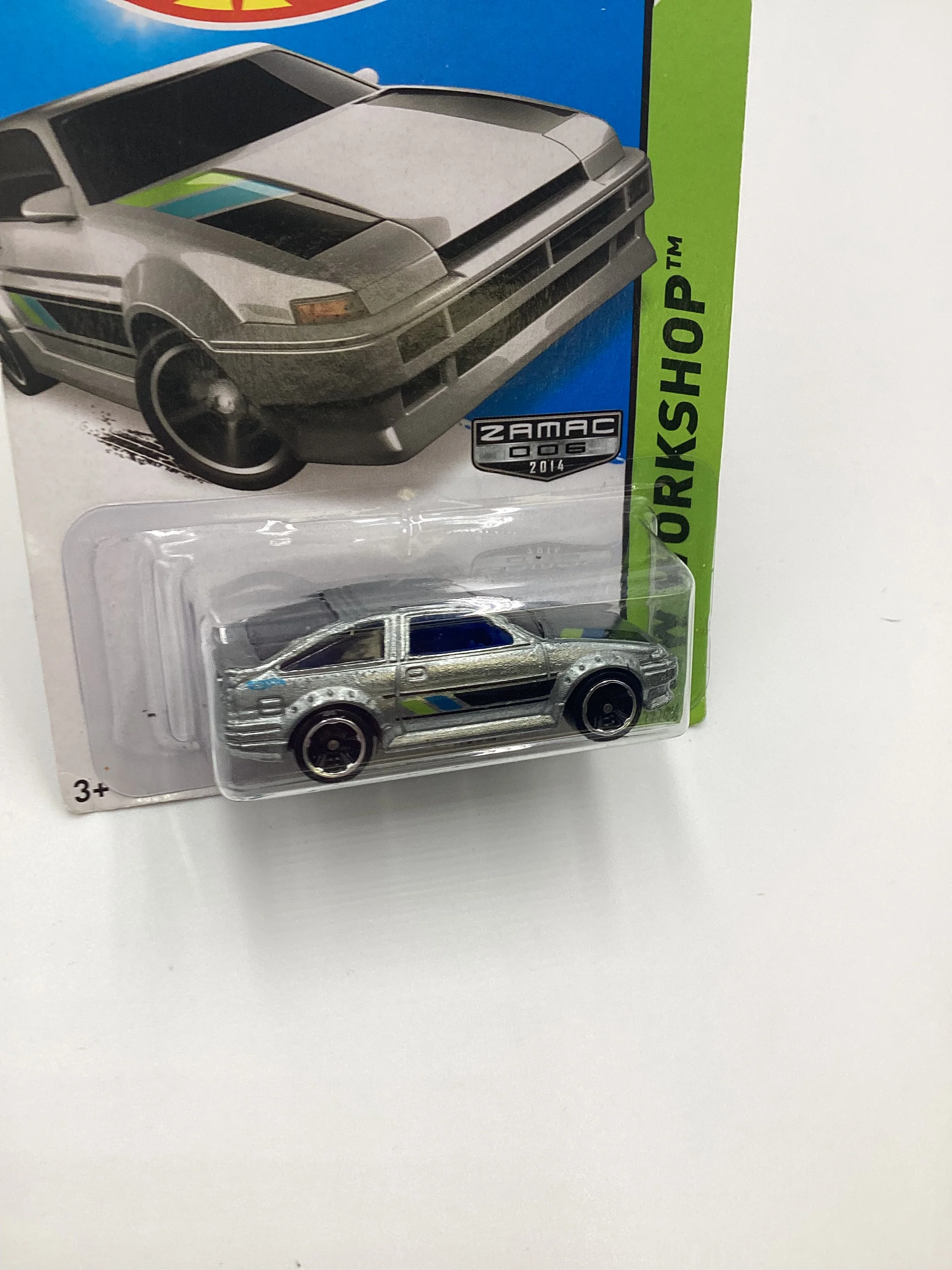 2014 Hot Wheels Zamac 006 #222 Toyota AE86 Corolla 148C - Image 5