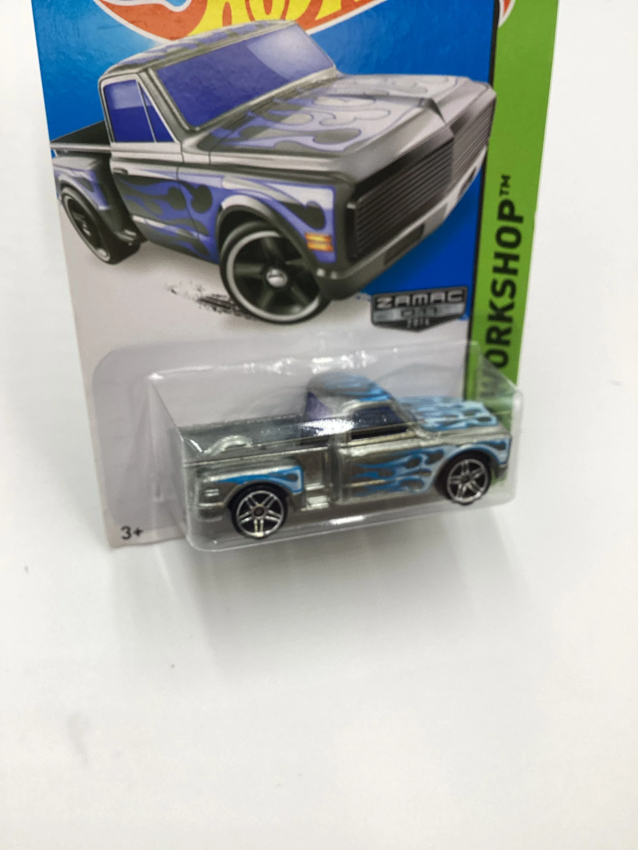 2014 Hot Wheels Zamac 011 #217 Custom 69 Chevy Pickup 149G - Image 5