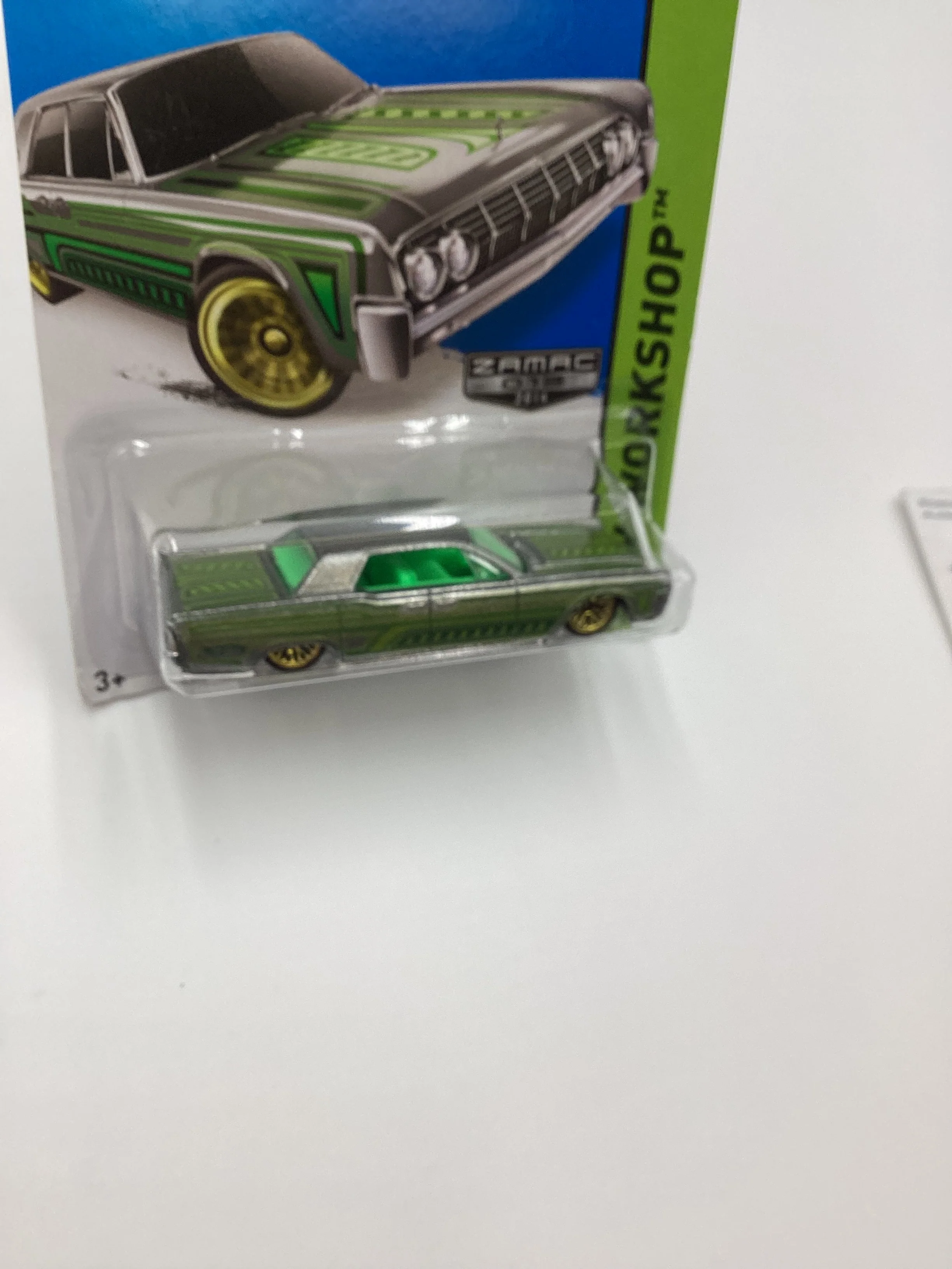 2014 Hot Wheels Zamac 012 #208 64 Lincoln Continental Walmart Exclusive 143B - Image 5