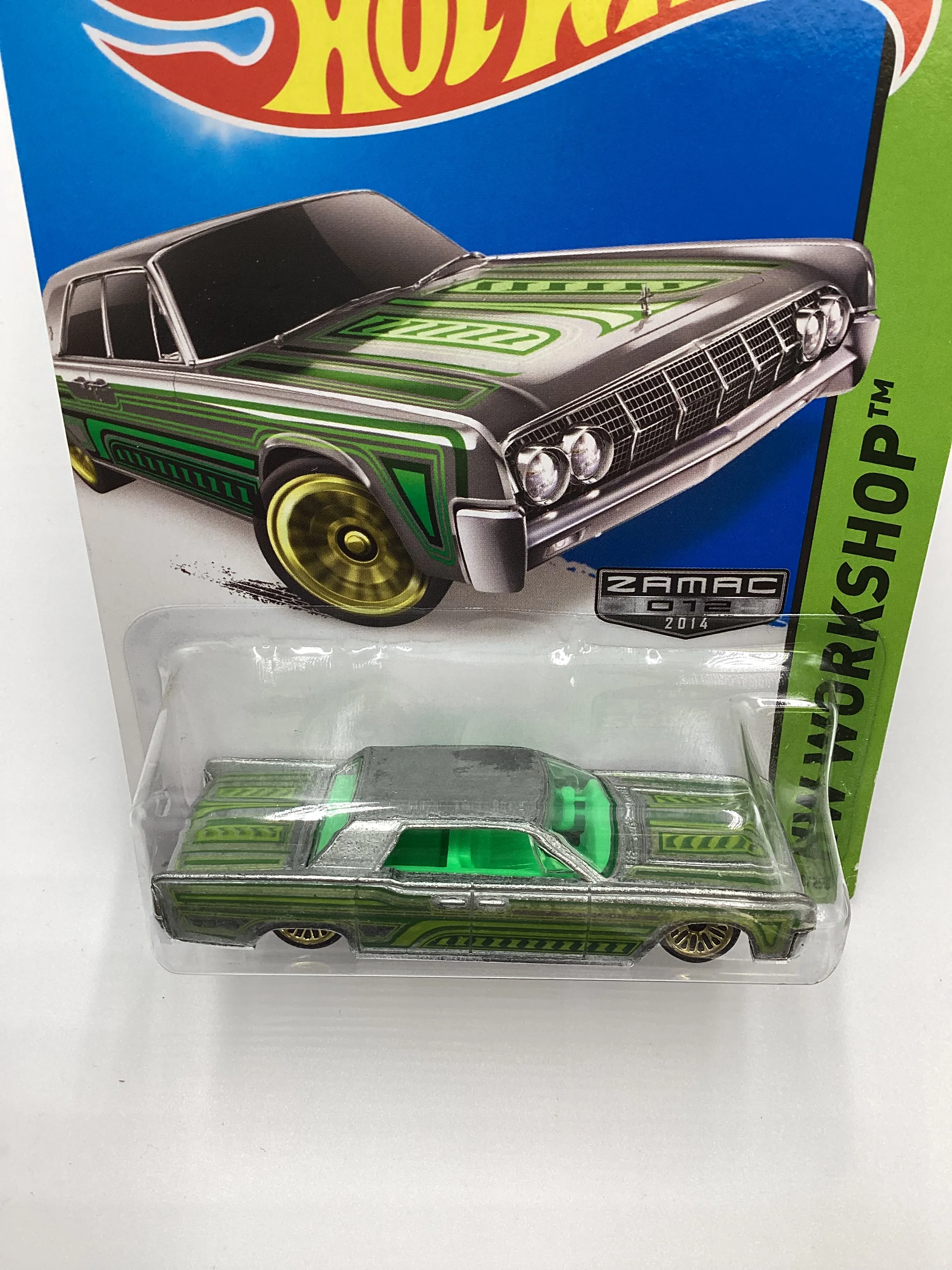 2014 Hot Wheels Zamac 012 #208 64 Lincoln Continental 146A - Image 6