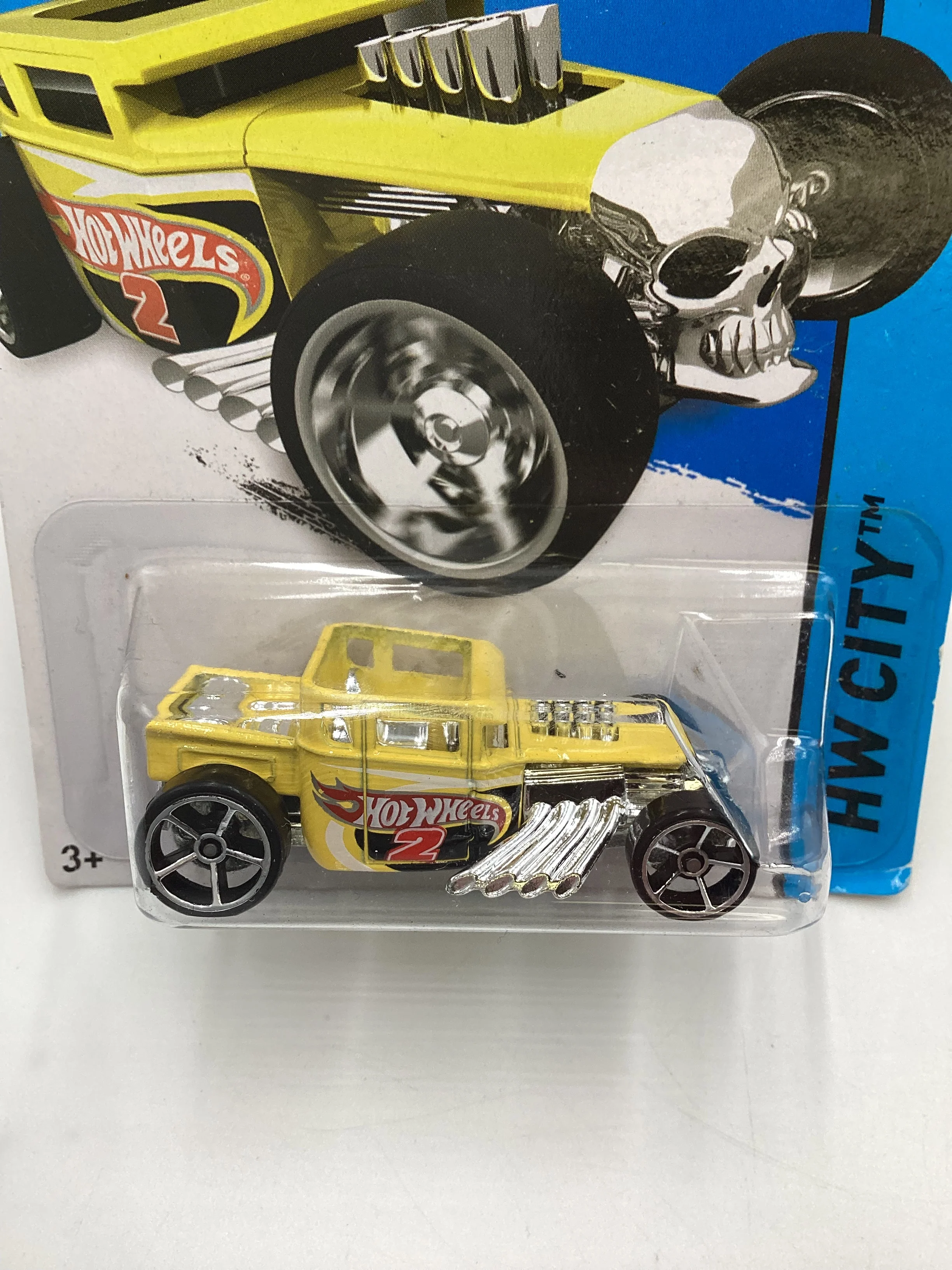 2014 Mission Madness #1 Bone Shaker Yellow Kroger Exclusive 234D - Image 3