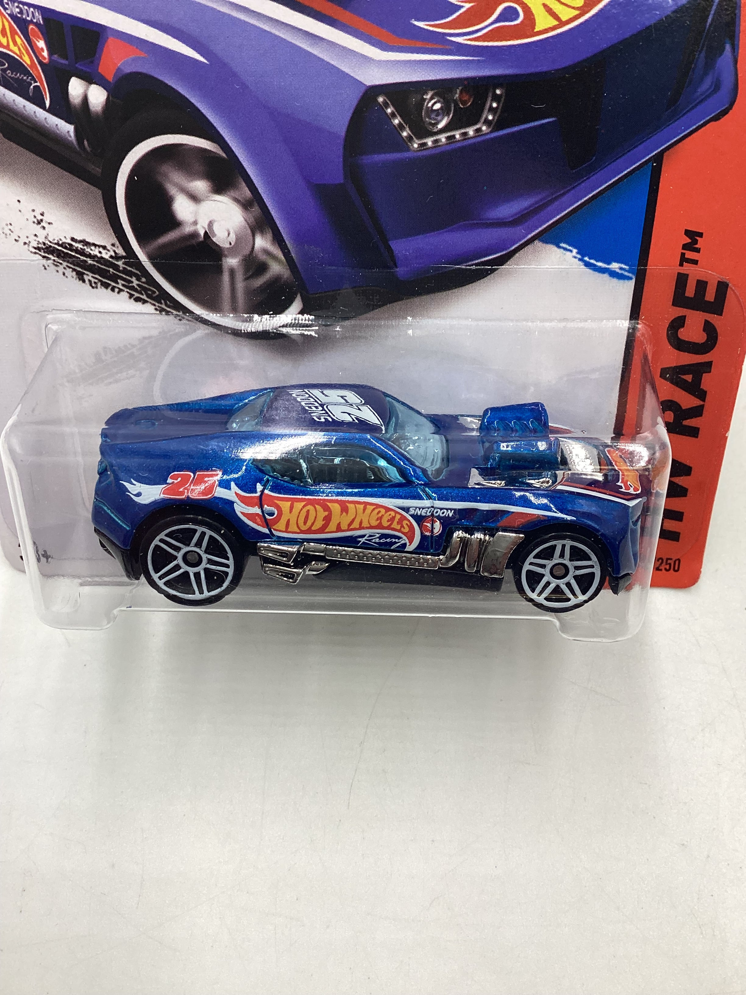 2014 HW Race #148 Twinduction Blue 60G - Image 3
