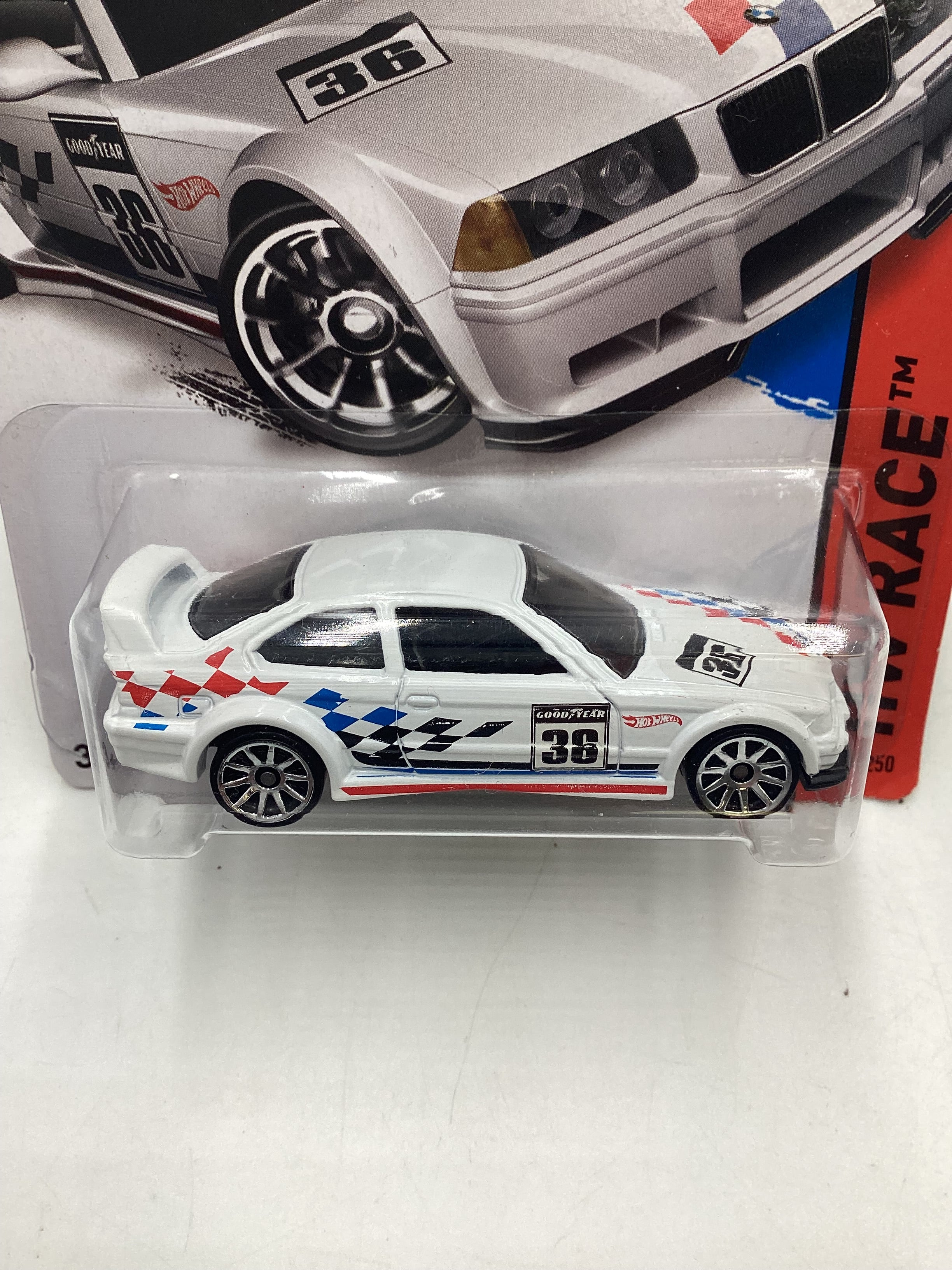 2014 HW Race #169 92 Bmw E36 M3 Race 105B - Image 3