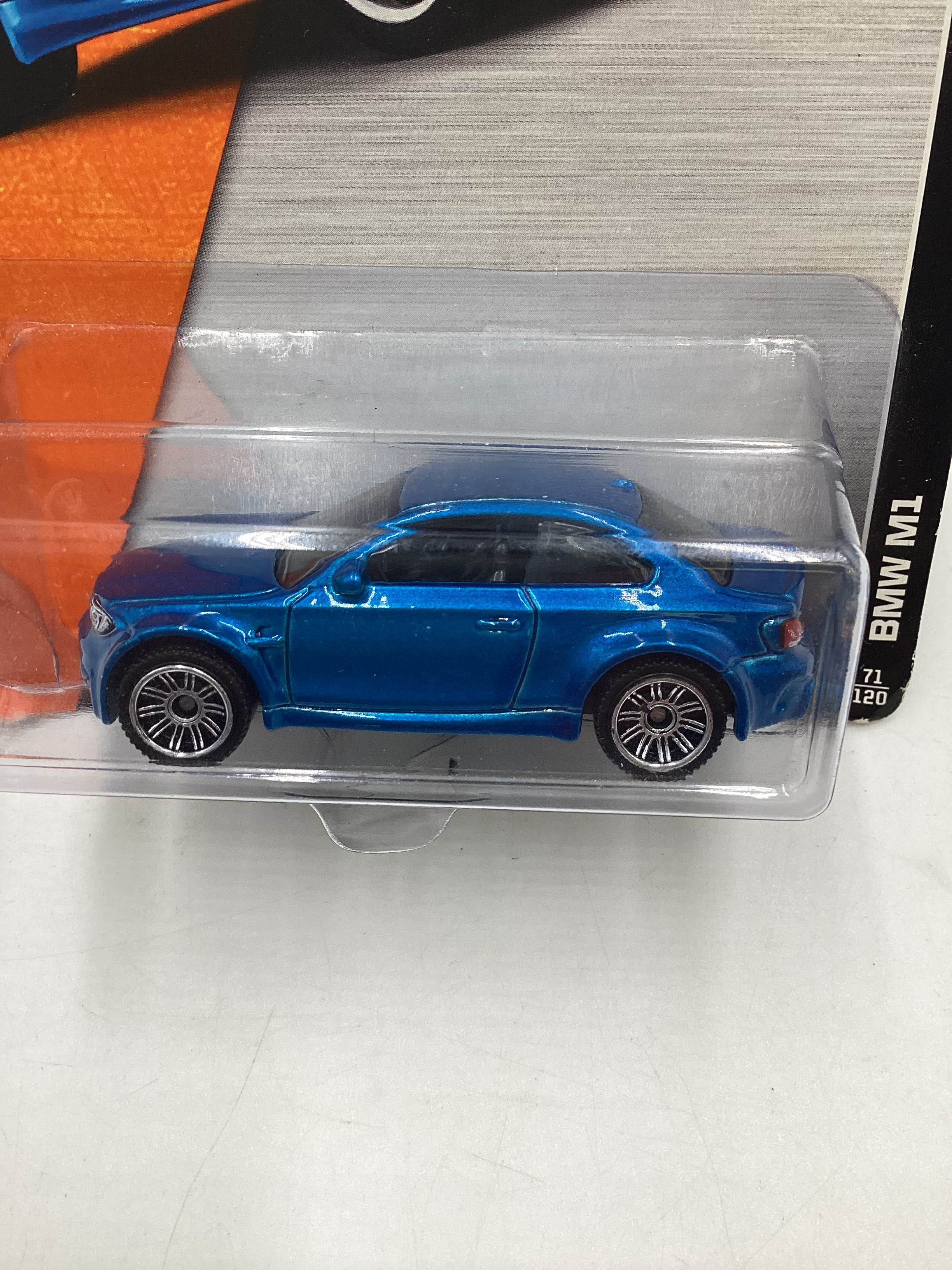 2014 Matchbox Adventure City #71 BMW M1 Blue 208F - Image 3