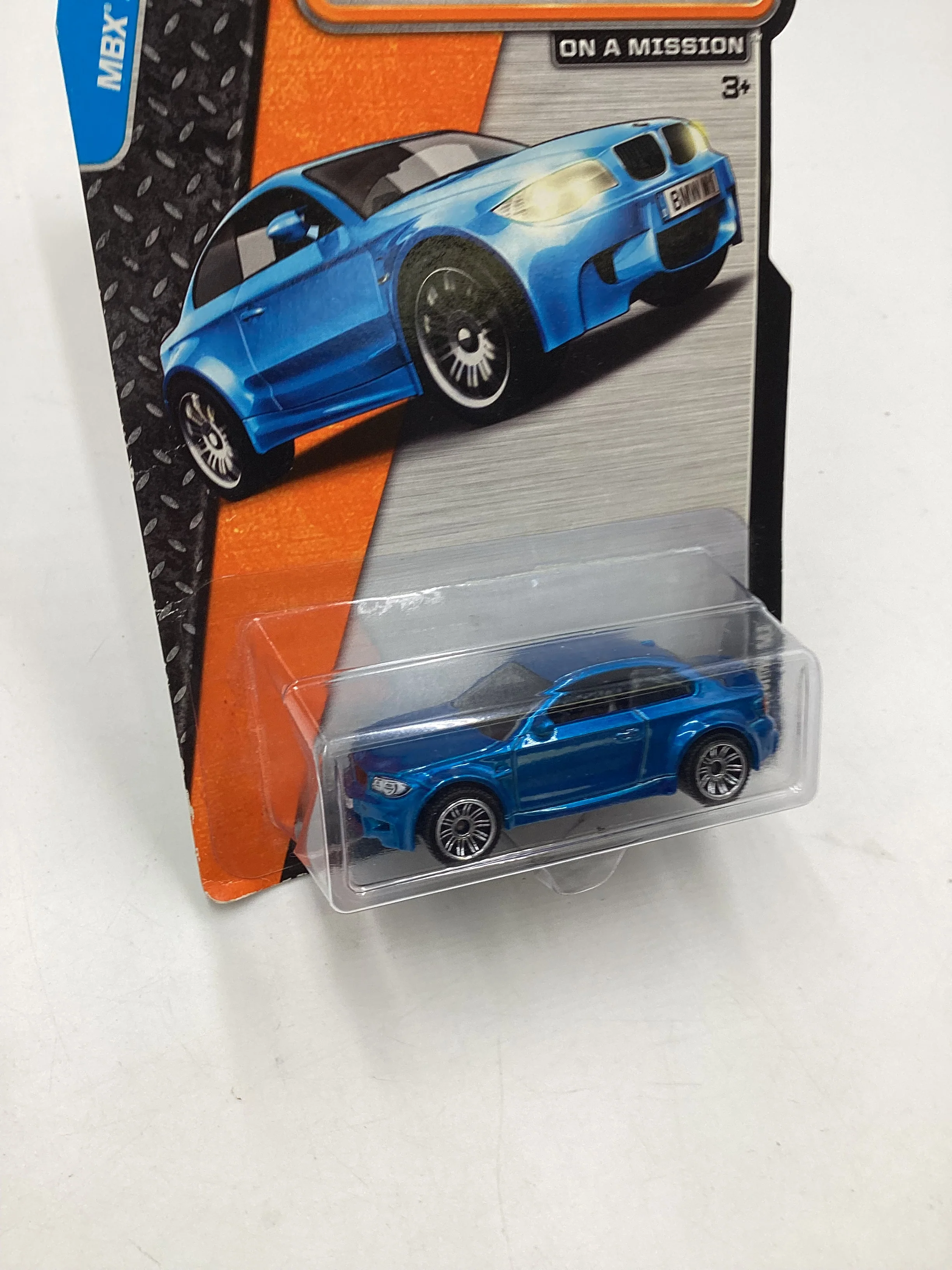 2014 Matchbox Adventure City #71 BMW M1 Blue 208F - Image 5