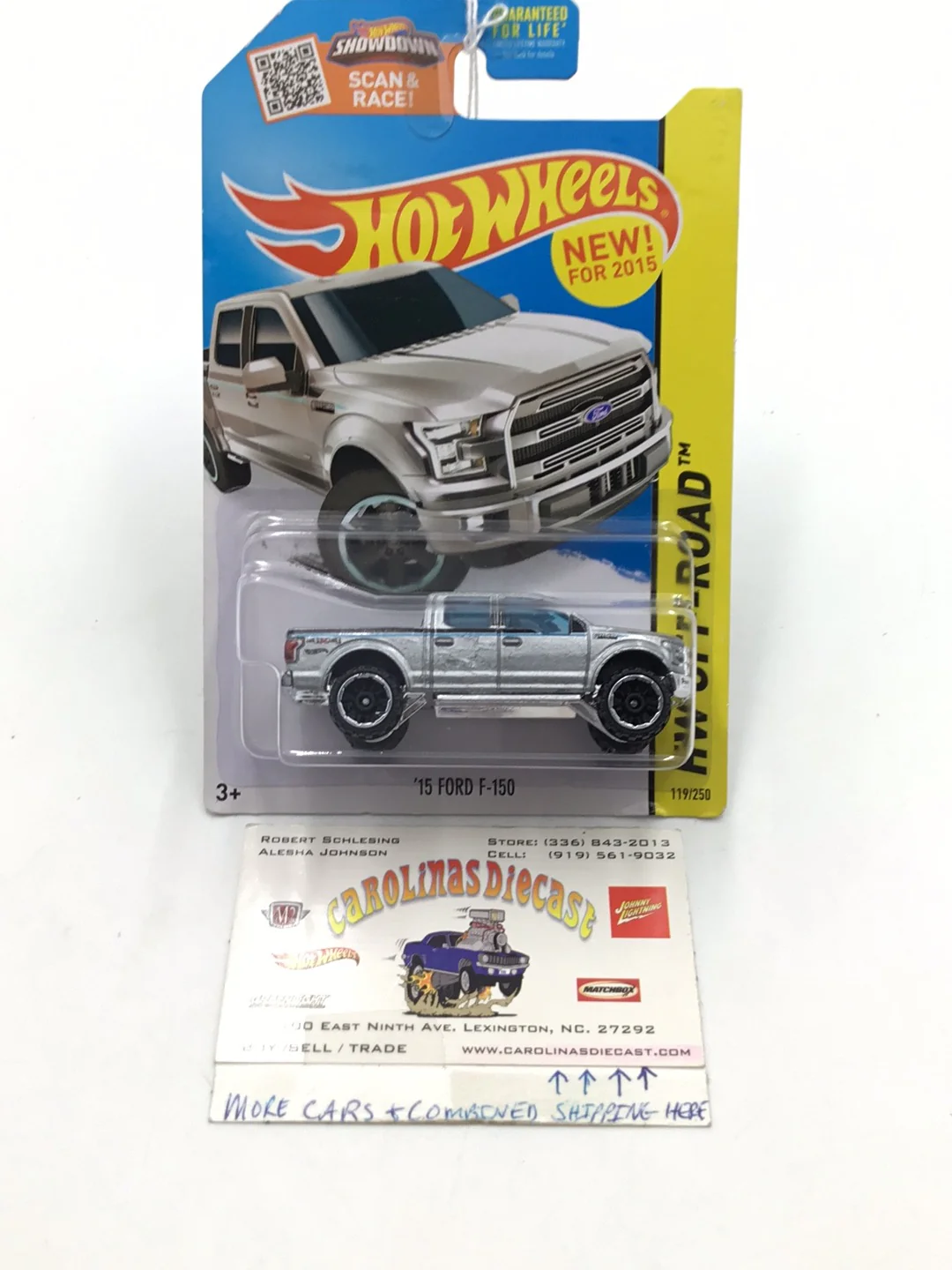 2015 Hot Wheels #119 2015 Ford  F-150 JJ2