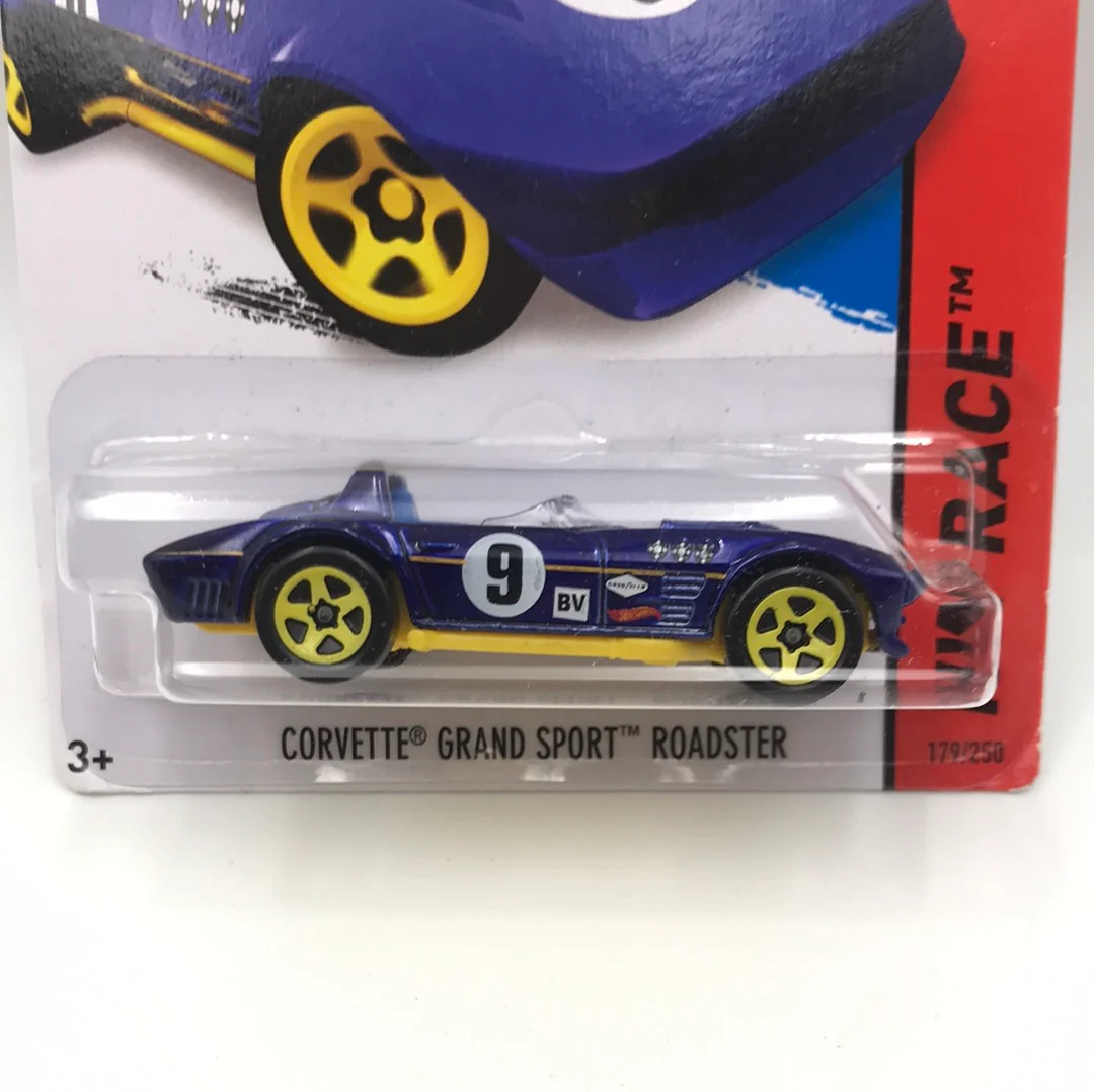 2015 Hot Wheels #179 Corvette Grand Sport Roadster 18E - Image 2