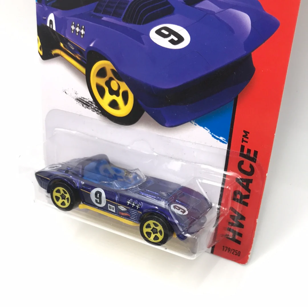 2015 Hot Wheels #179 Corvette Grand Sport Roadster 18E - Image 3