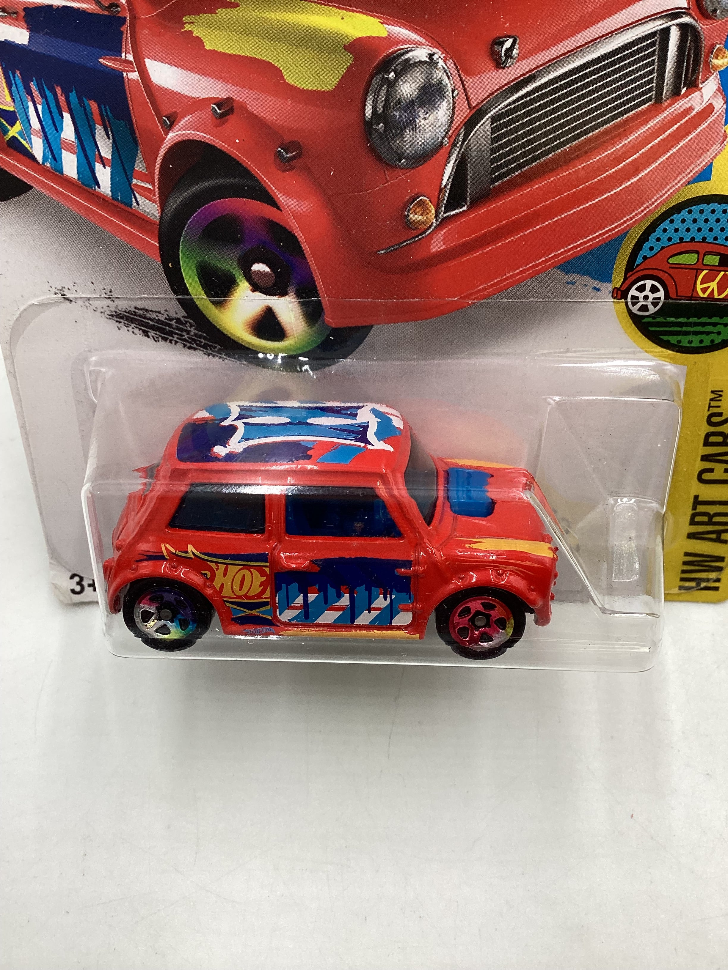 2015 Hot Wheels #193 Morris Mini 64B - Image 3