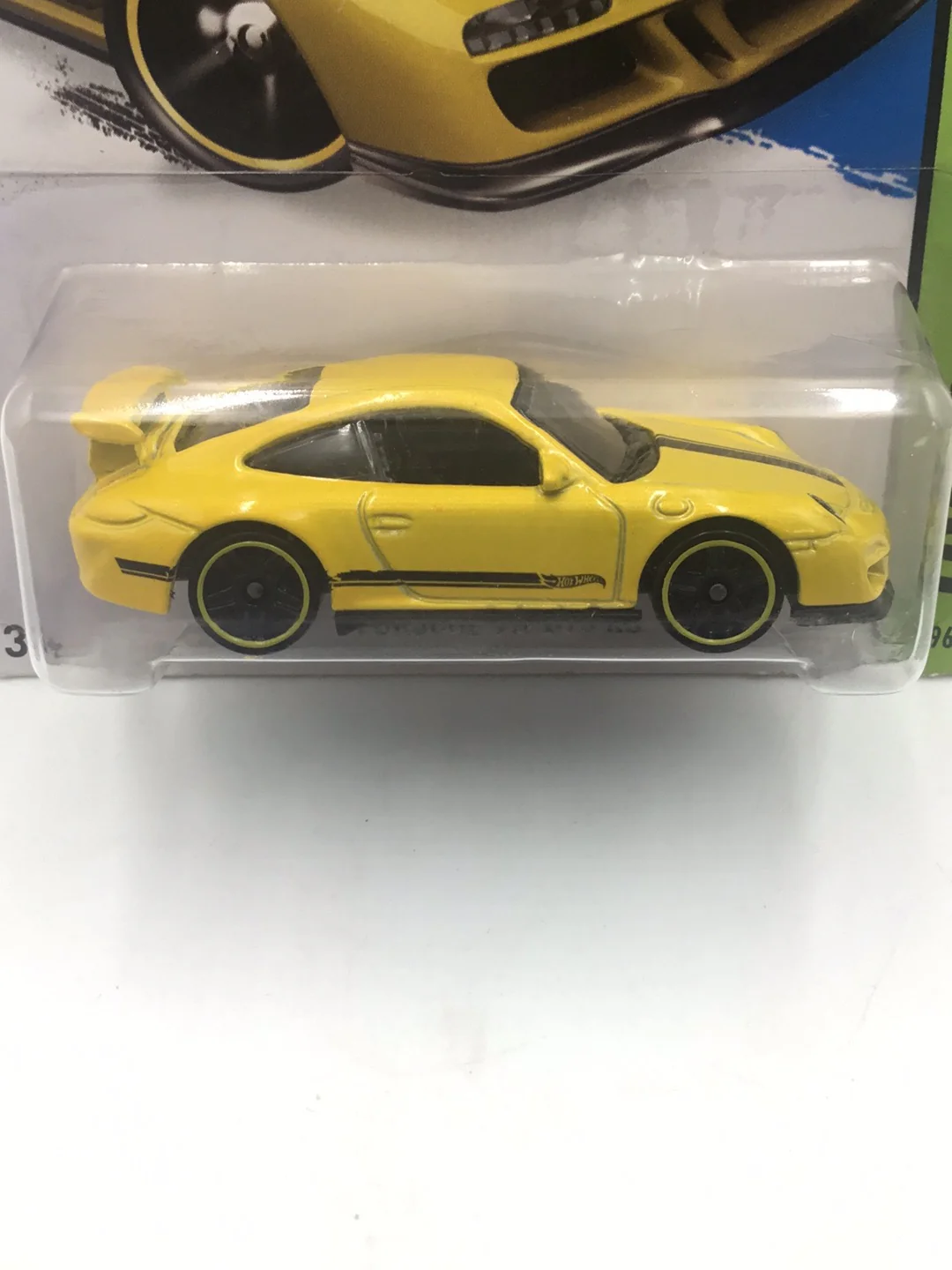 2015 Hot Wheels #196 Porsche 911 GT3  PP1 - Image 2