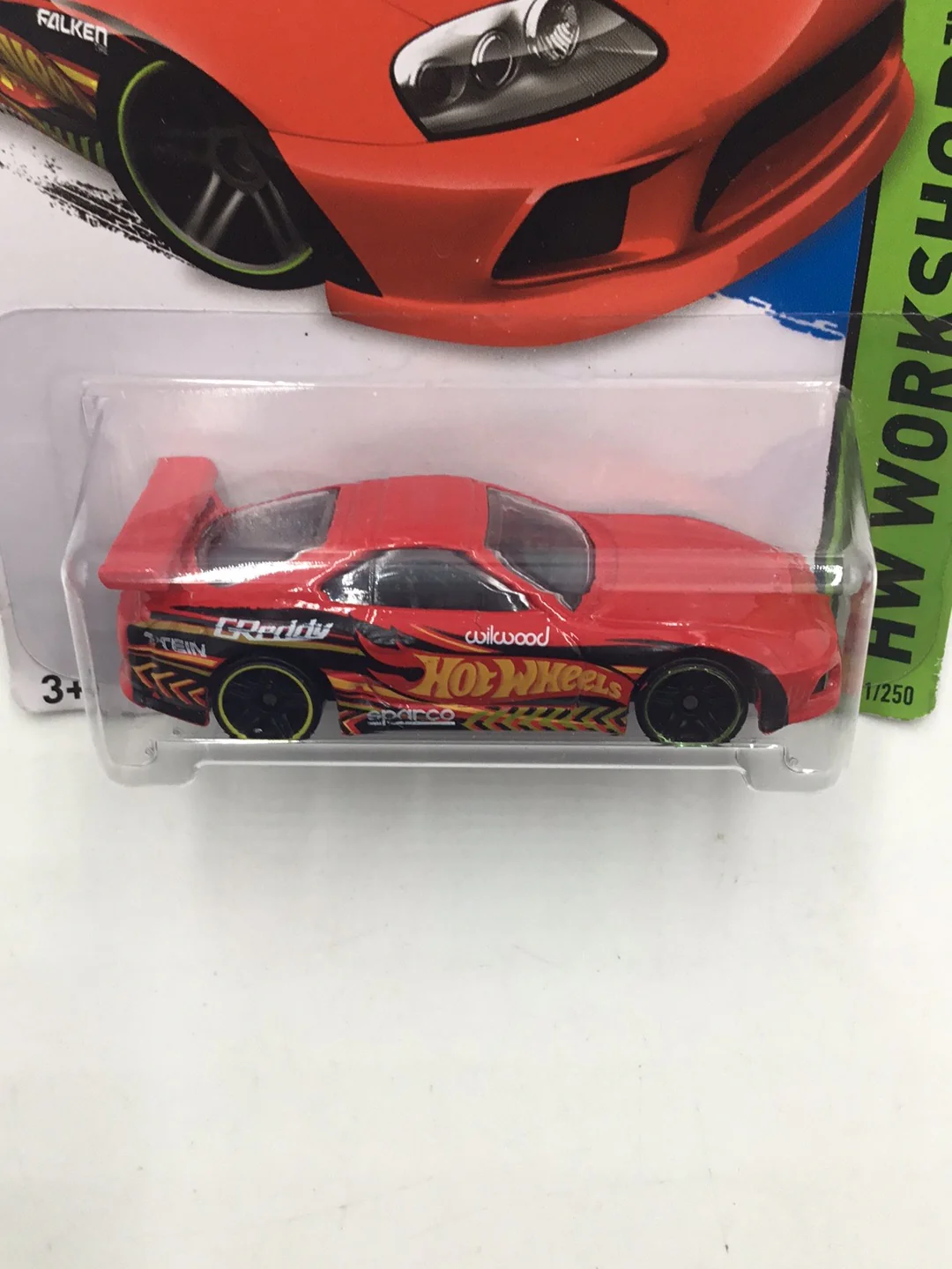 2015 Hot wheels #201 Toyota Supra - Image 3