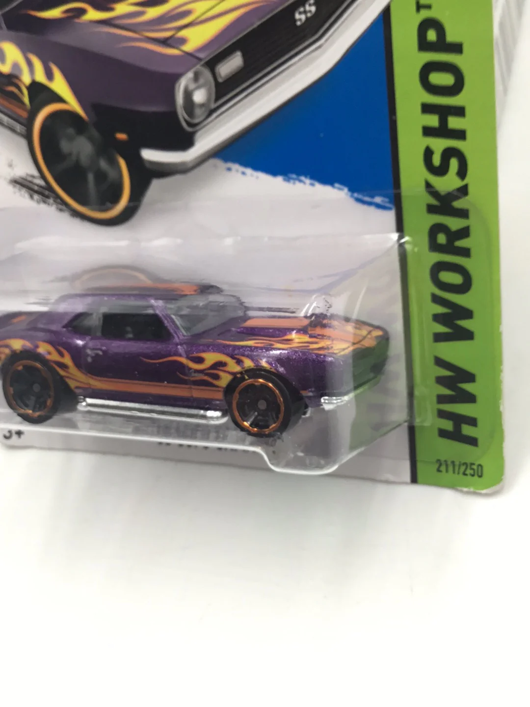 2015 Hot Wheels #211 68 Copo Camaro  Purple S1 - Image 4