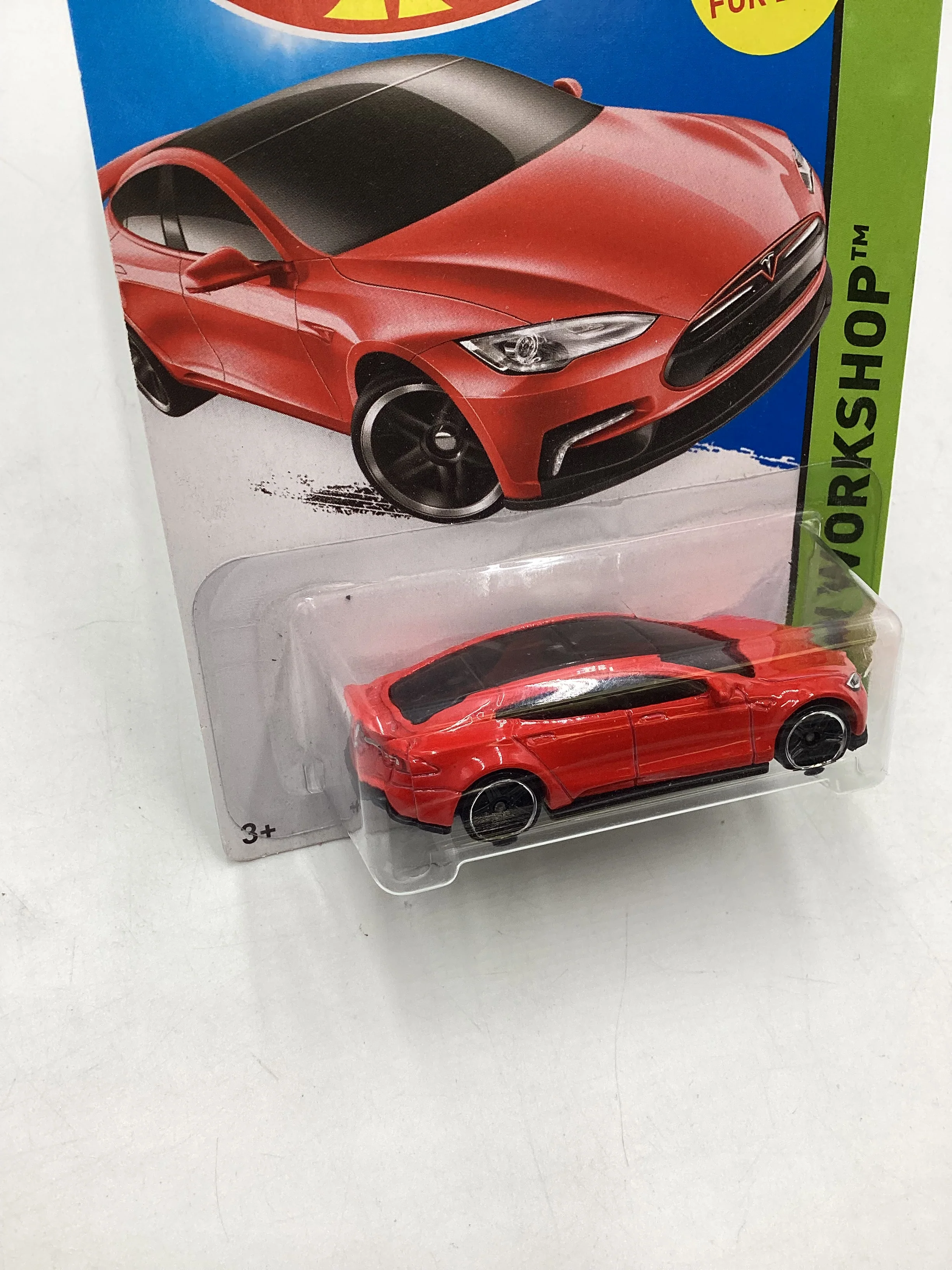 2015 Hot Wheels #217 Tesla Model S 50A - Image 4