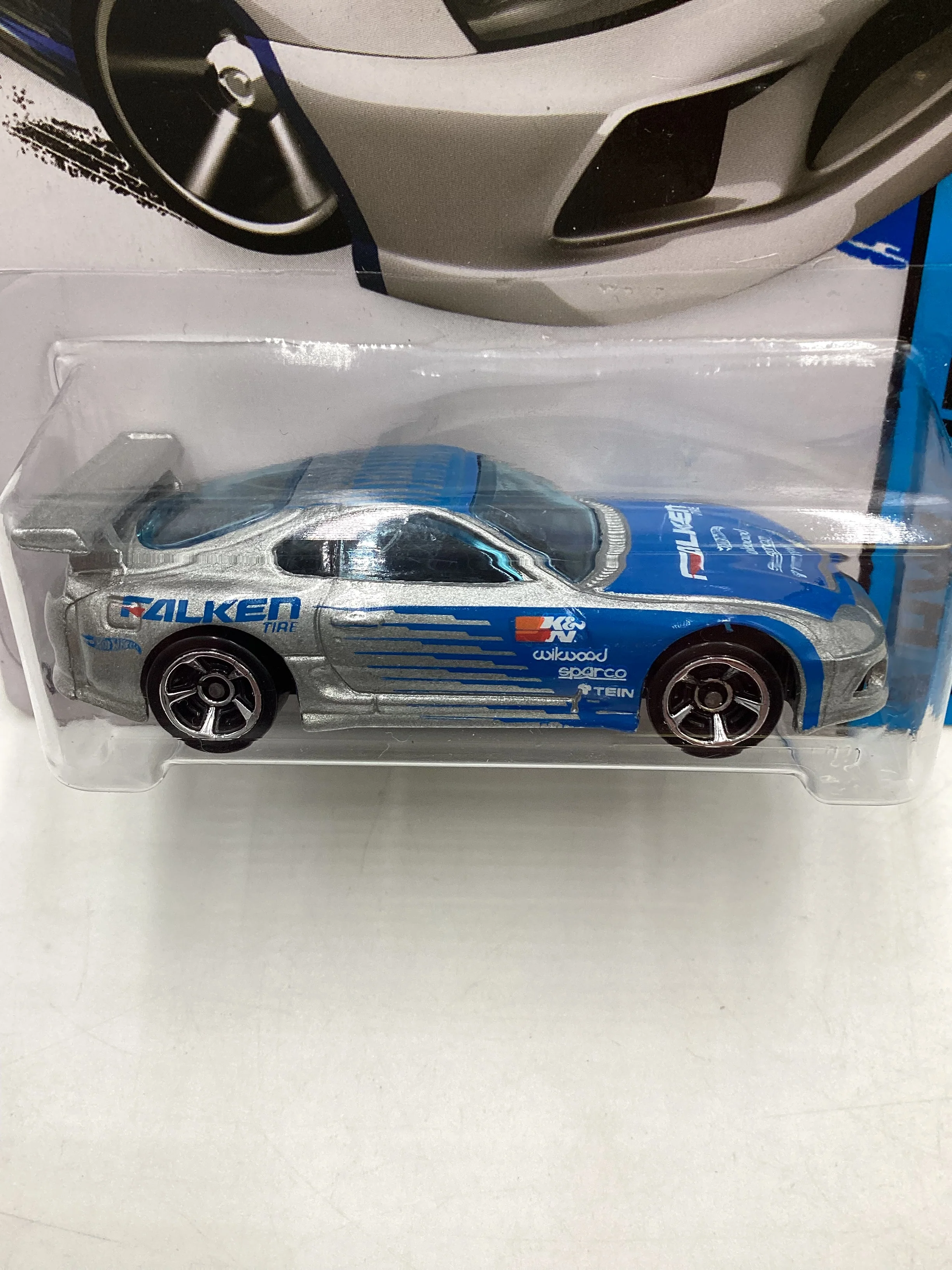 2015 Hot wheels #22 Kmart Exclusive Toyota Supra with protector - Image 3