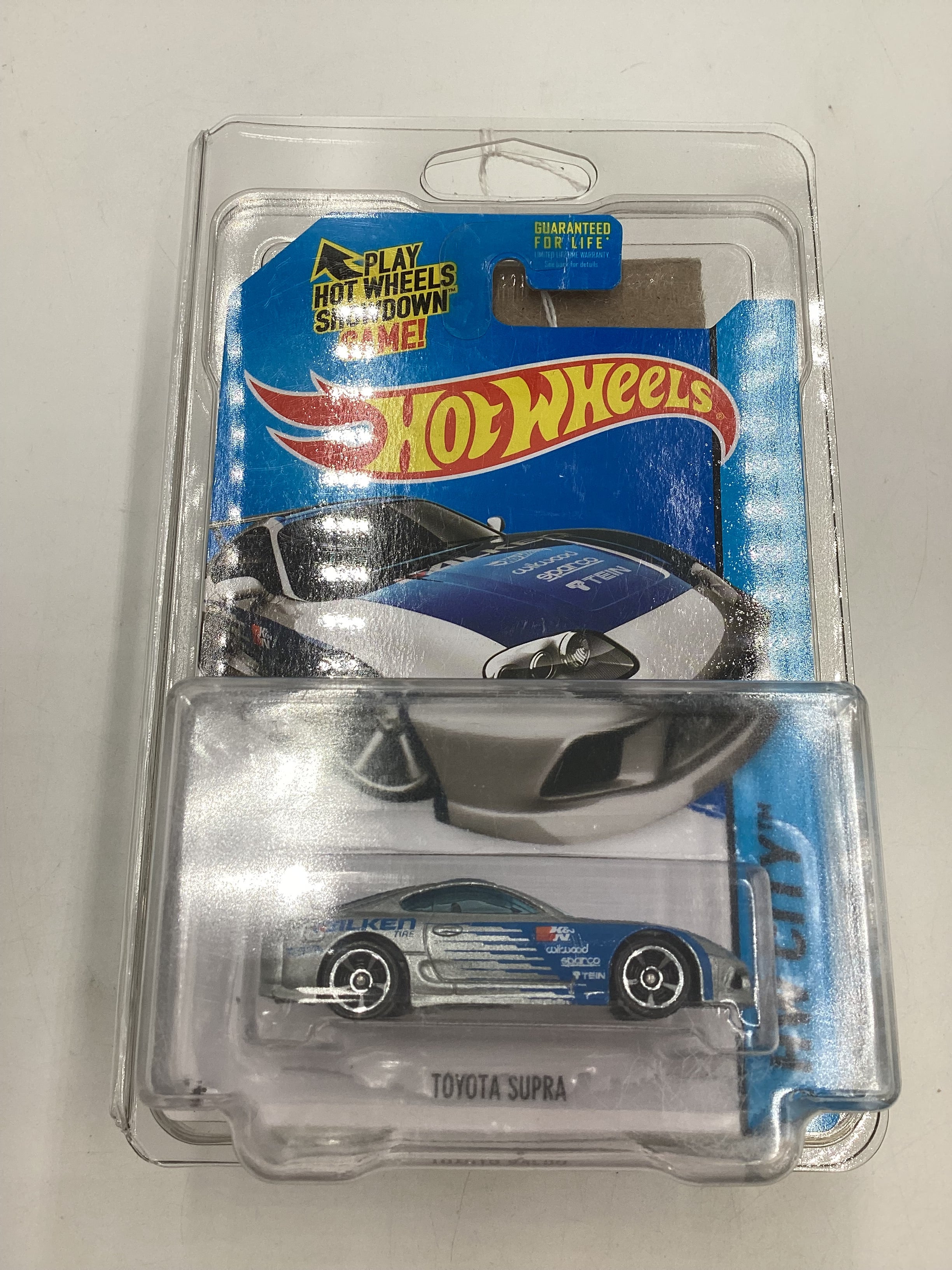 2015 Hot wheels #22 Kmart Exclusive Toyota Supra with protector - Image 8