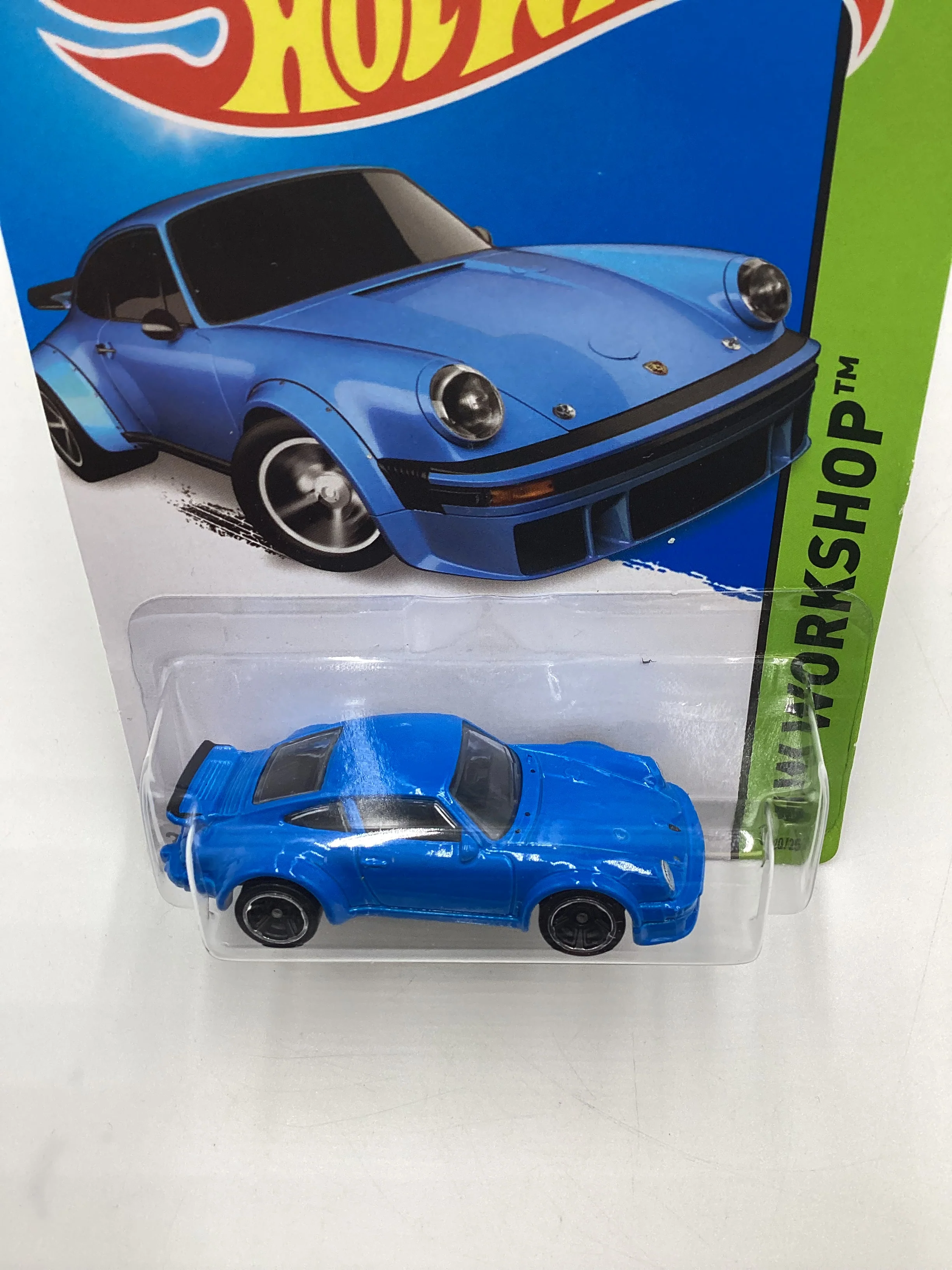 2015 Hot Wheels #220 Porsche 934 Turbo RSR Light Blue 99A - Image 6