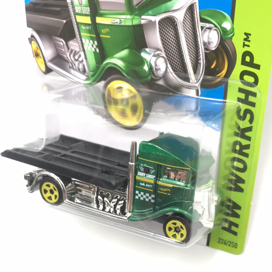 2015 Hot Wheels #224 Fast Bed Hauler Q5 - Image 3