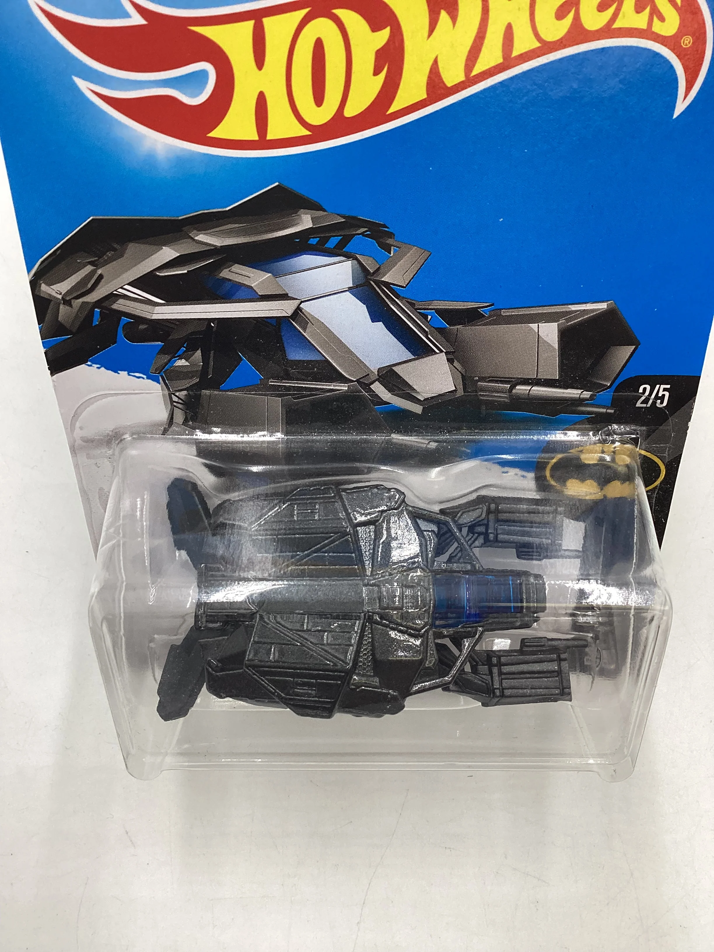 2015 Hot wheels #227 The Bat 122B - Image 6