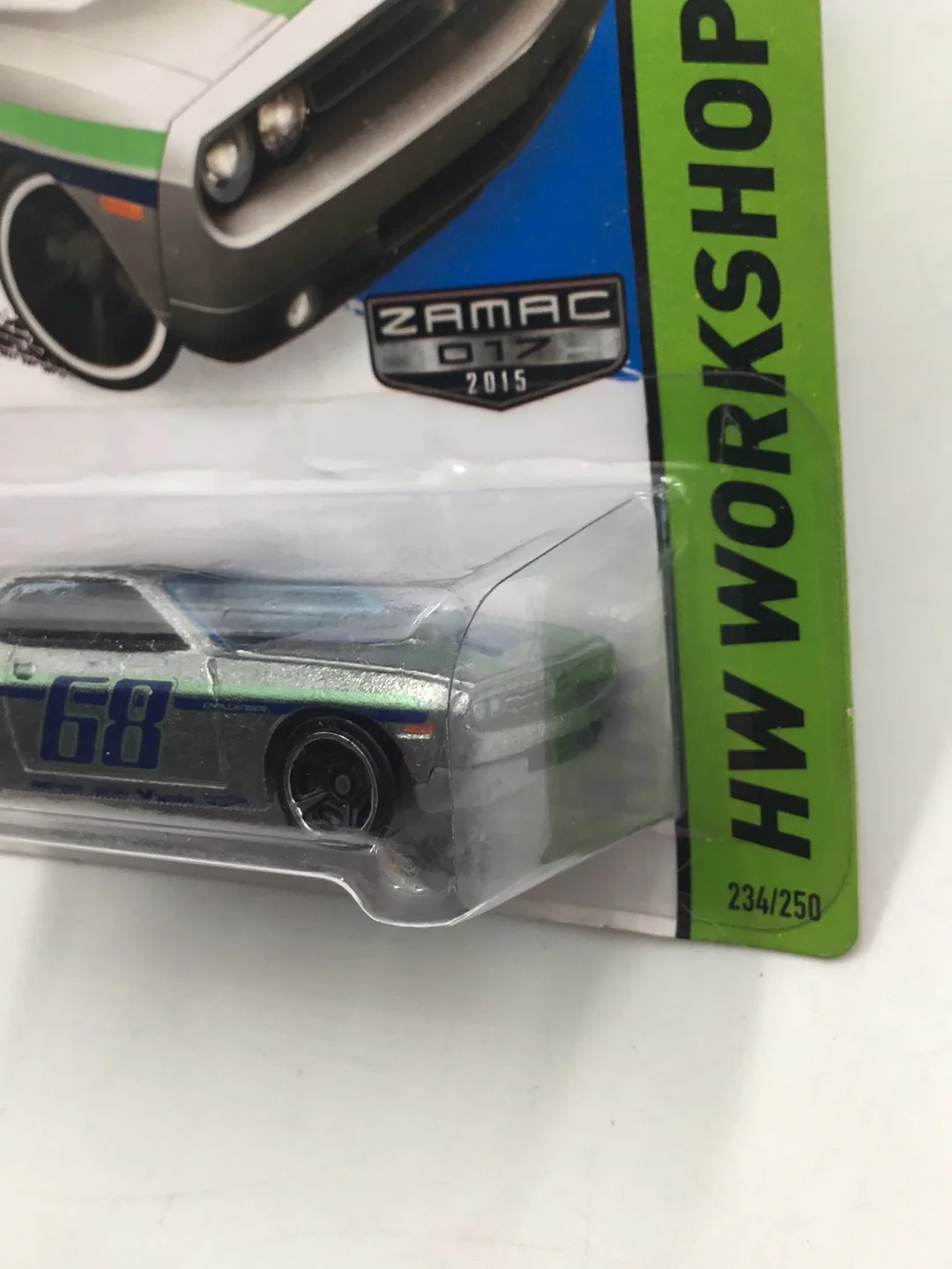 2015 Hot Wheels #234 ~ ZAMAC 017 ~ DODGE CHALLENGER CONCEPT DD8 - Image 4
