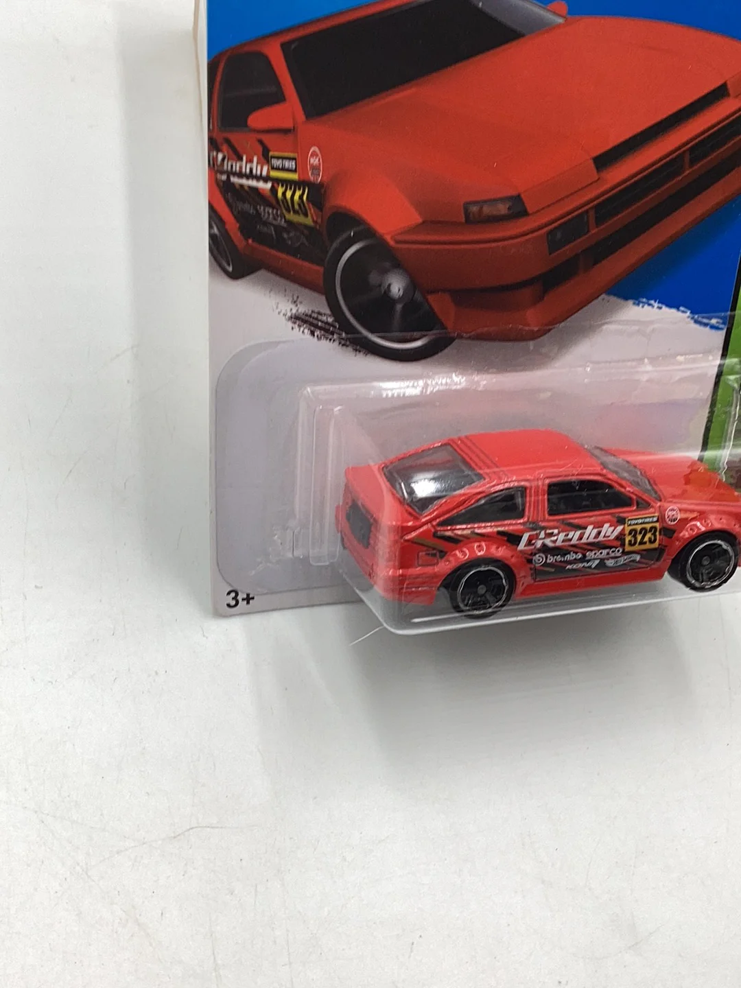 2015 Hot Wheels #239 Toyota AE-86 Corolla KK4 - Image 3
