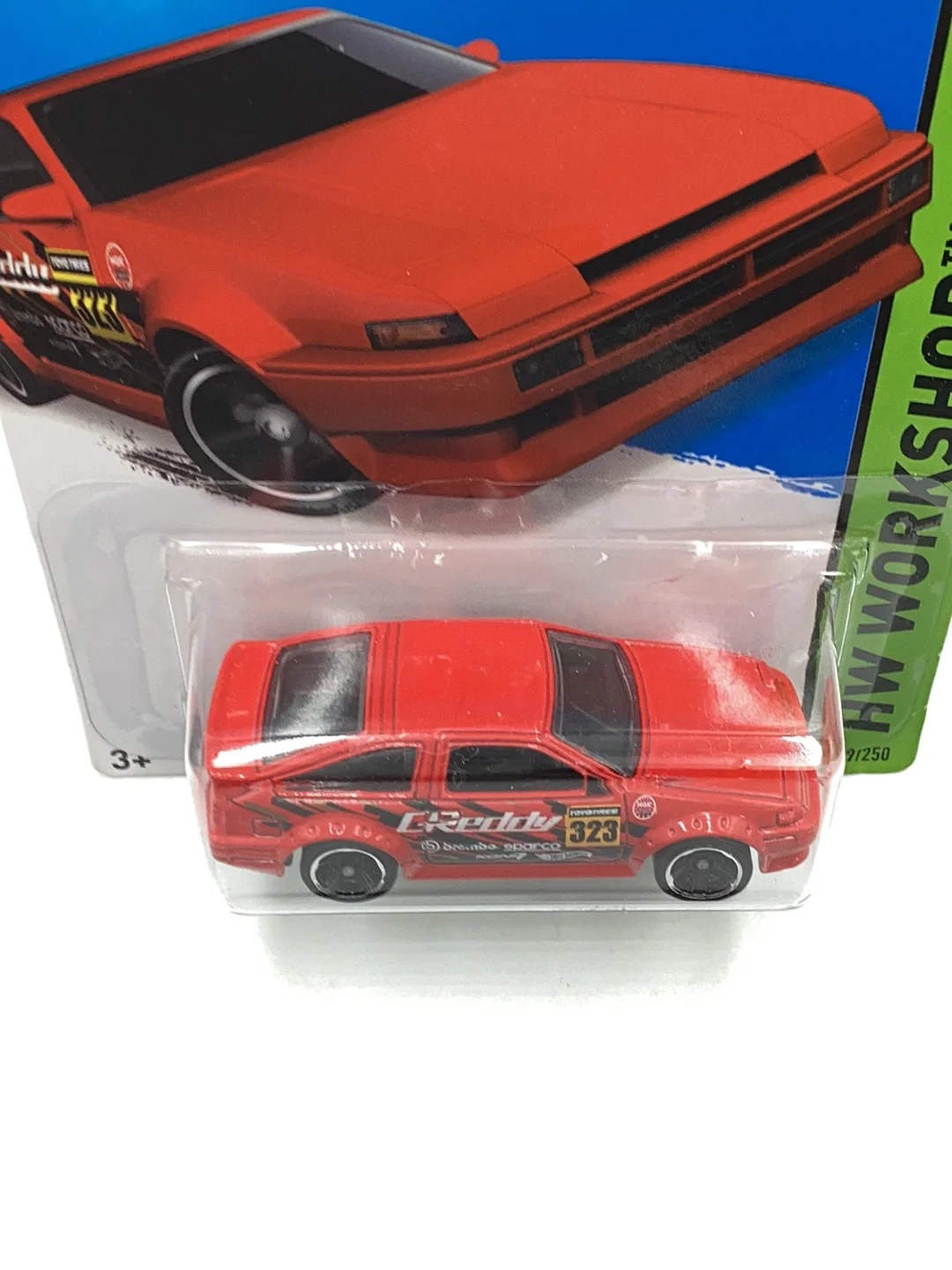 2015 Hot Wheels #239 Toyota AE-86 Corolla KK4 - Image 5